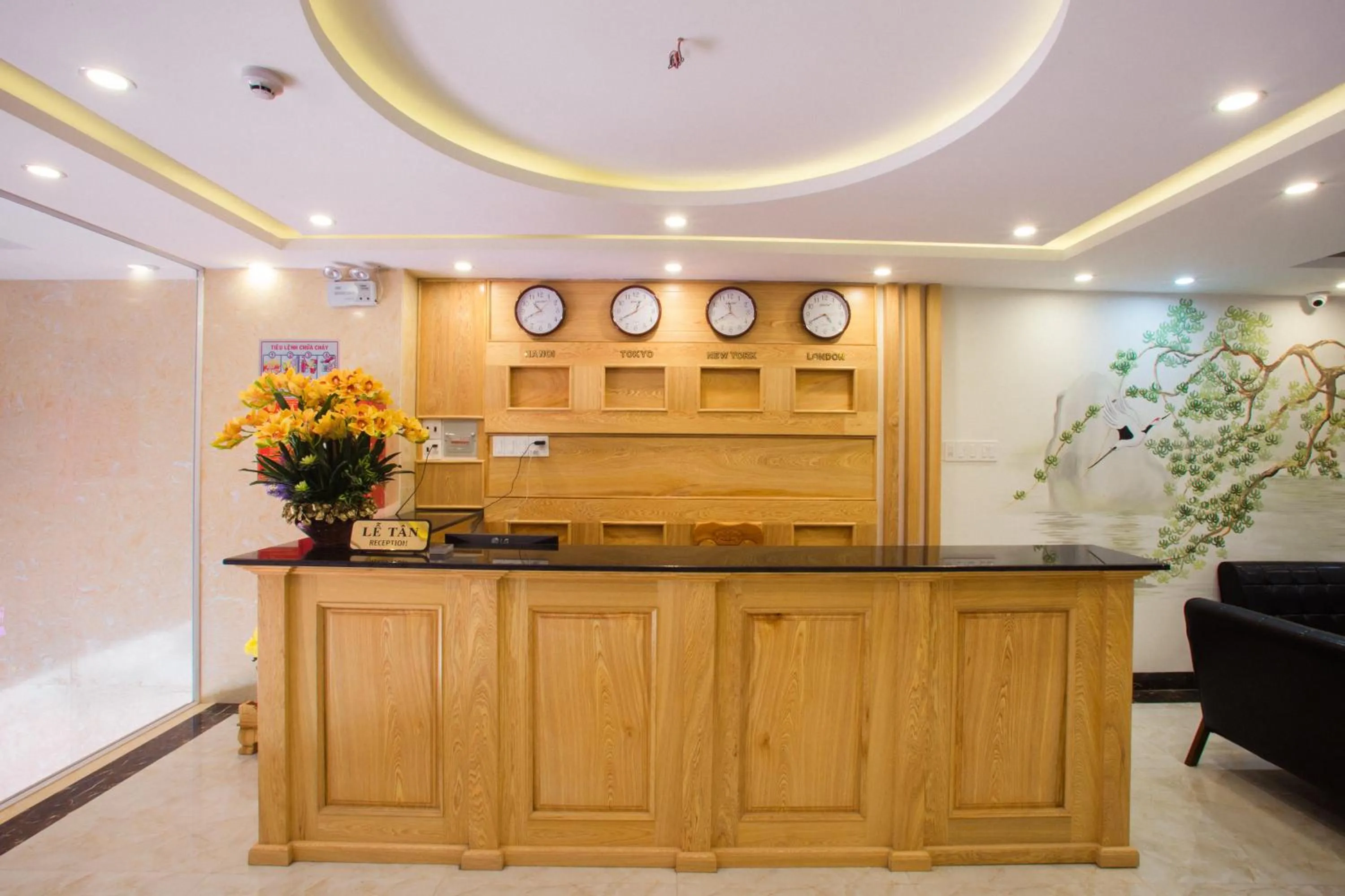 Lobby or reception in Selima Hotel