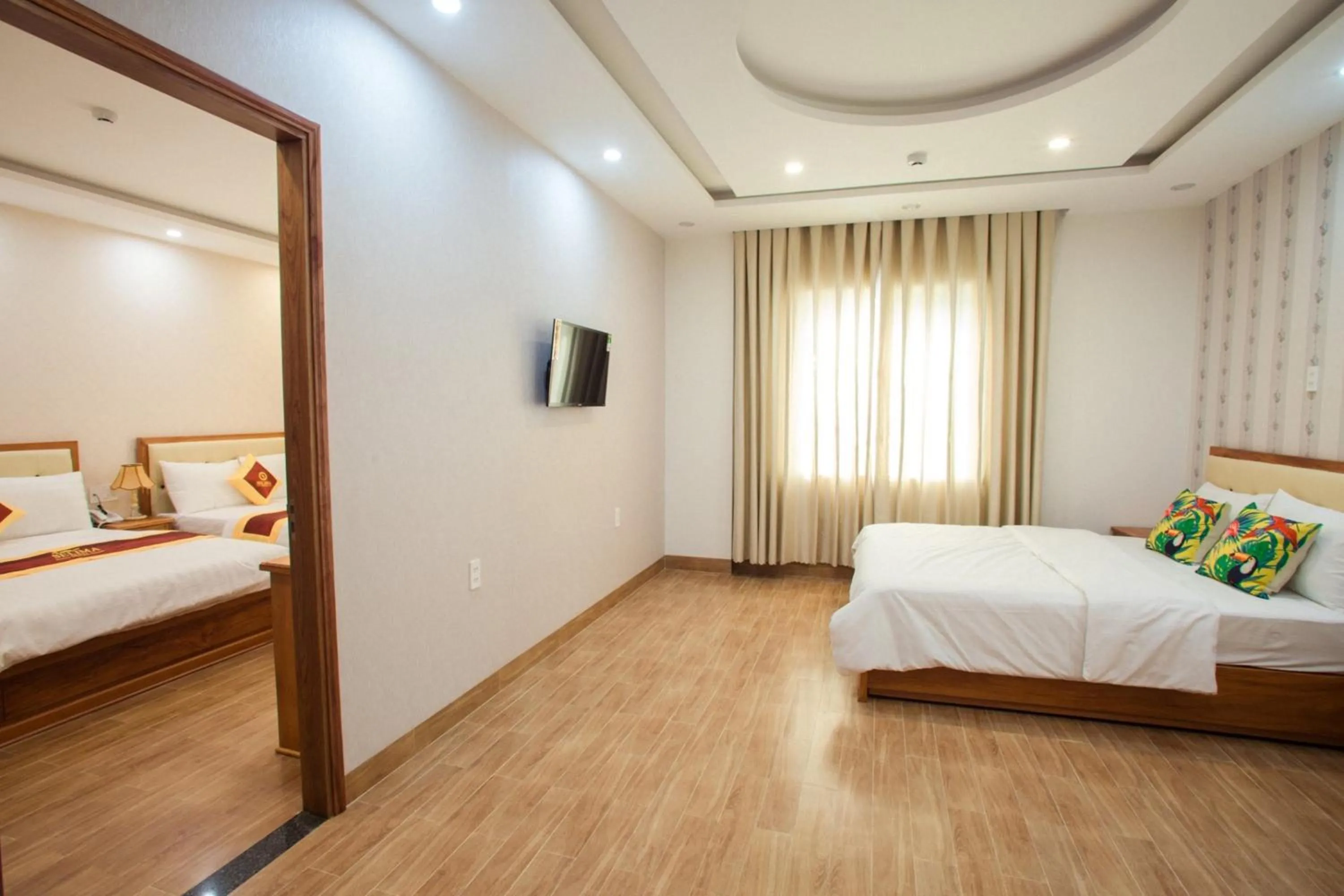 Bedroom, Bed in Selima Hotel