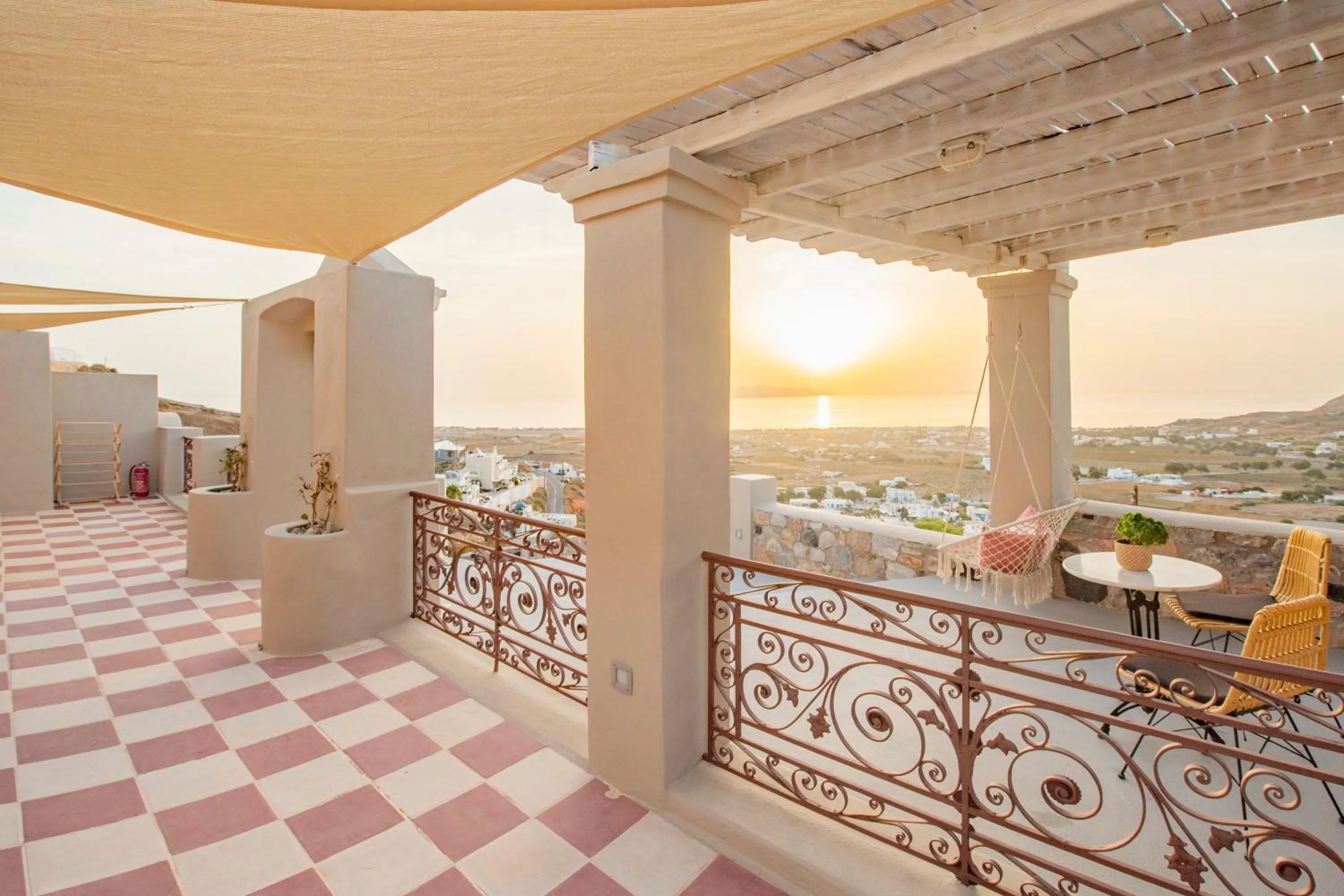 Patio in Nano Suites