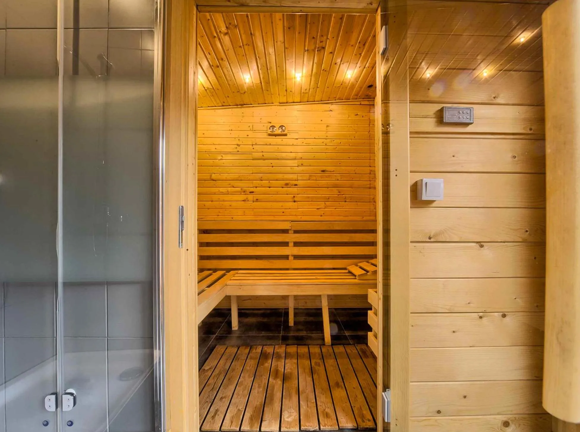 Sauna in VisitZakopane - Coral Spa Apartment