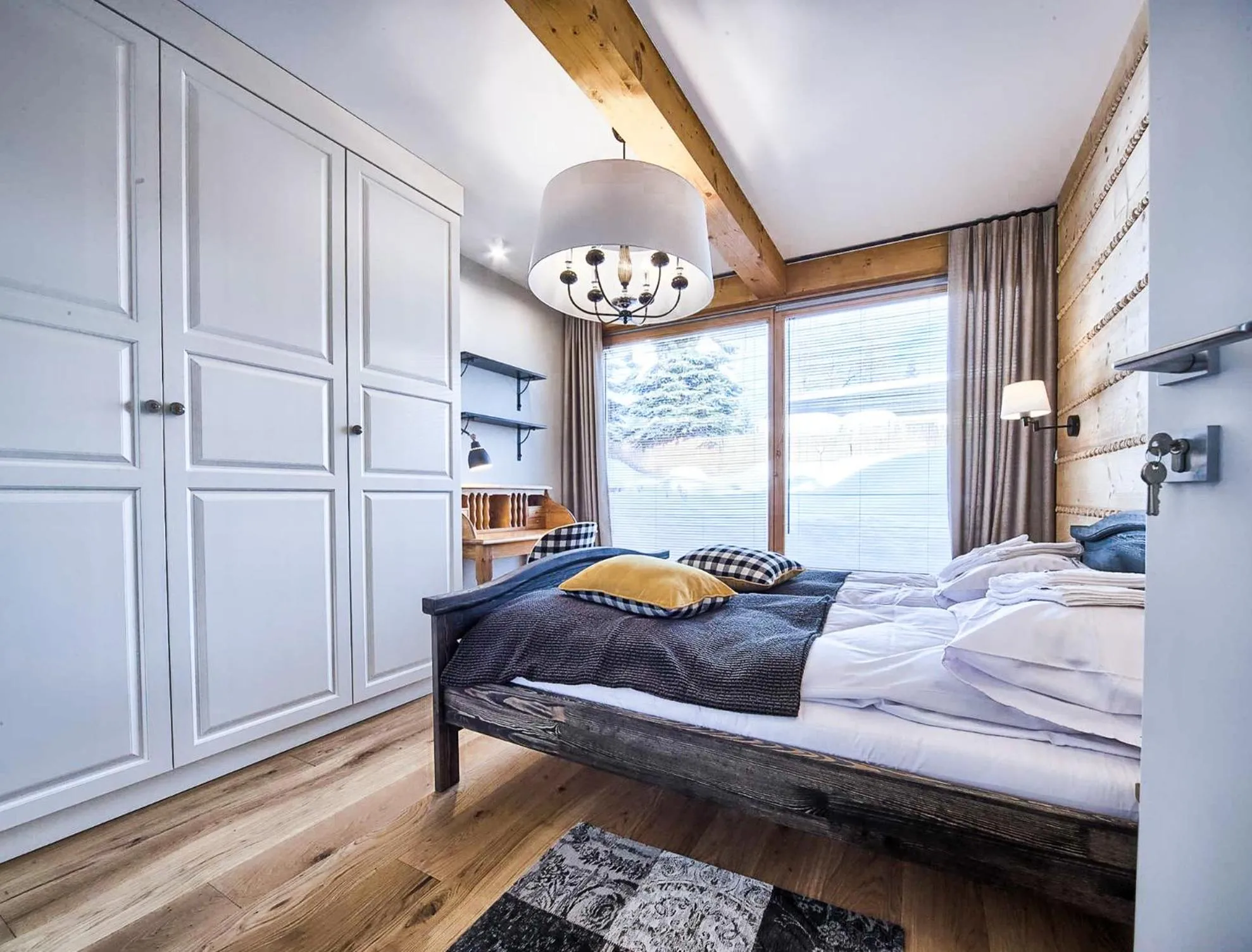 Bedroom, Bed in VisitZakopane - Coral Spa Apartment