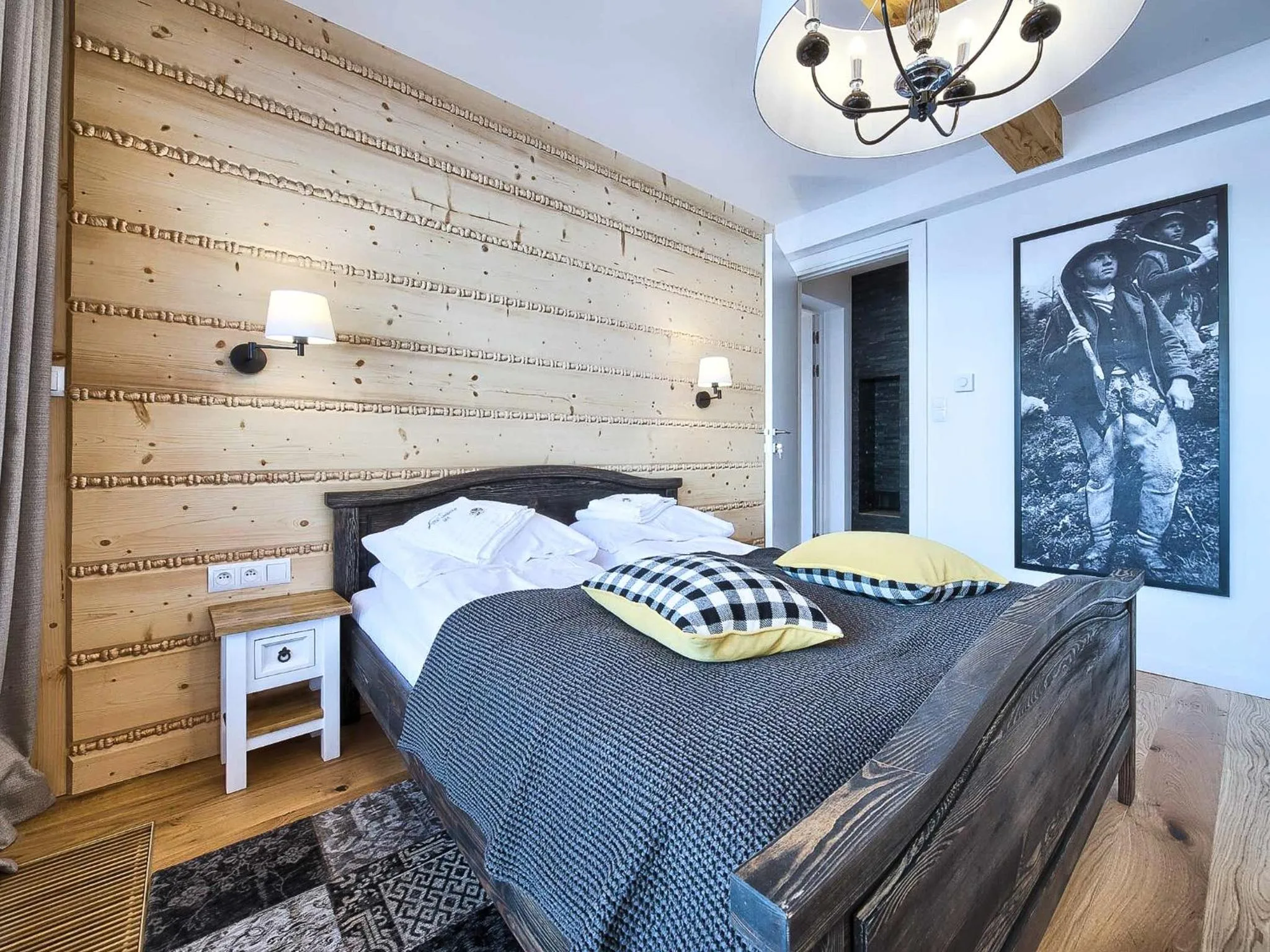 Bedroom, Bed in VisitZakopane - Coral Spa Apartment