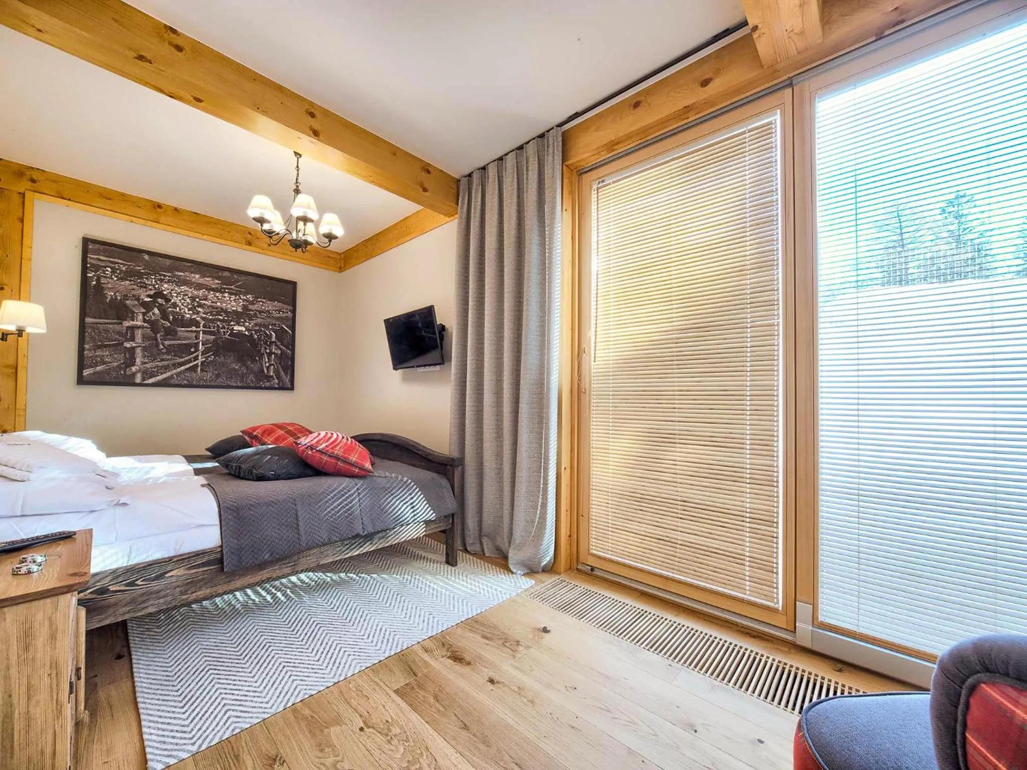 Bedroom, Bed in VisitZakopane - Coral Spa Apartment