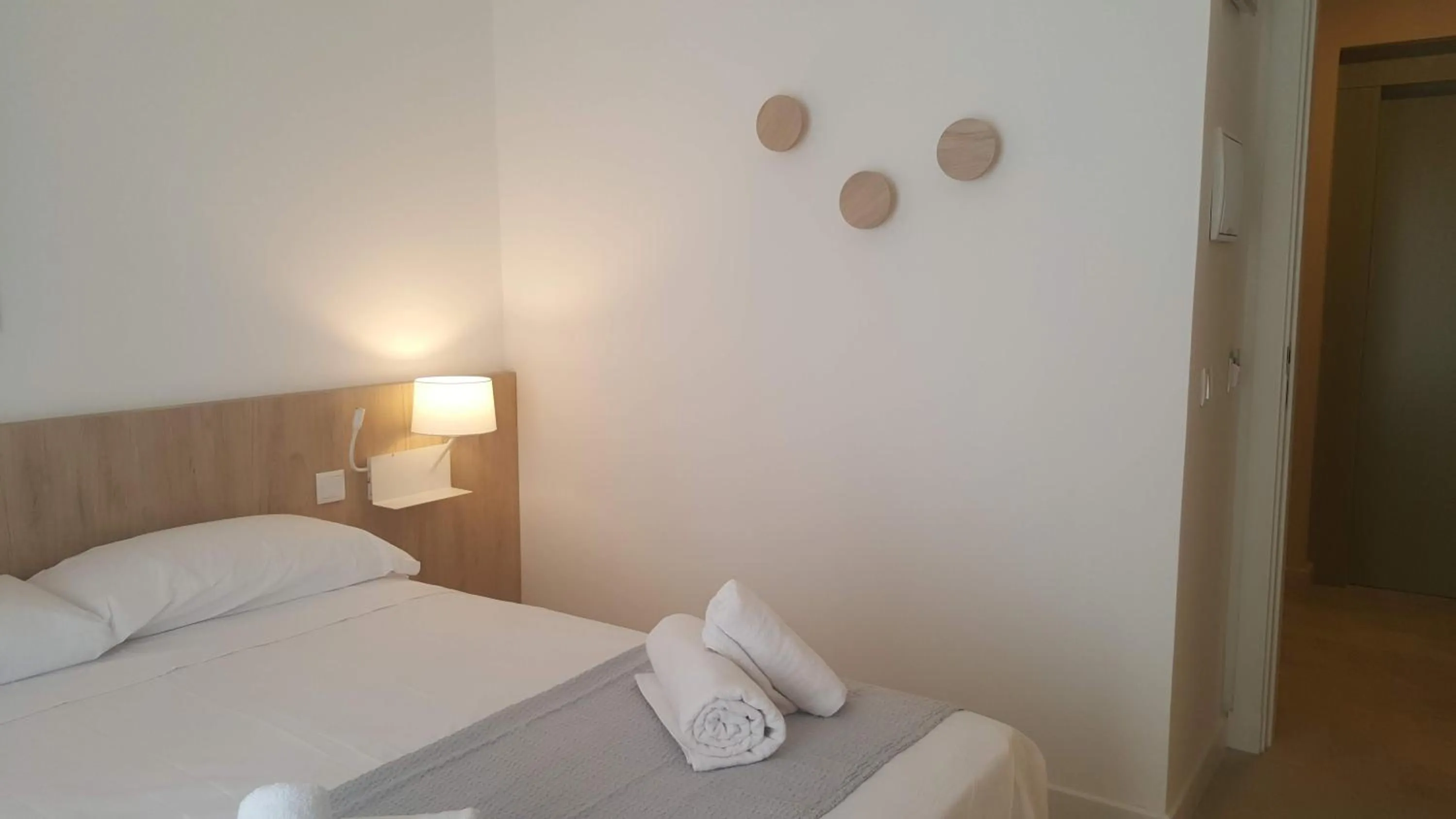 Bed in Hotel Victori