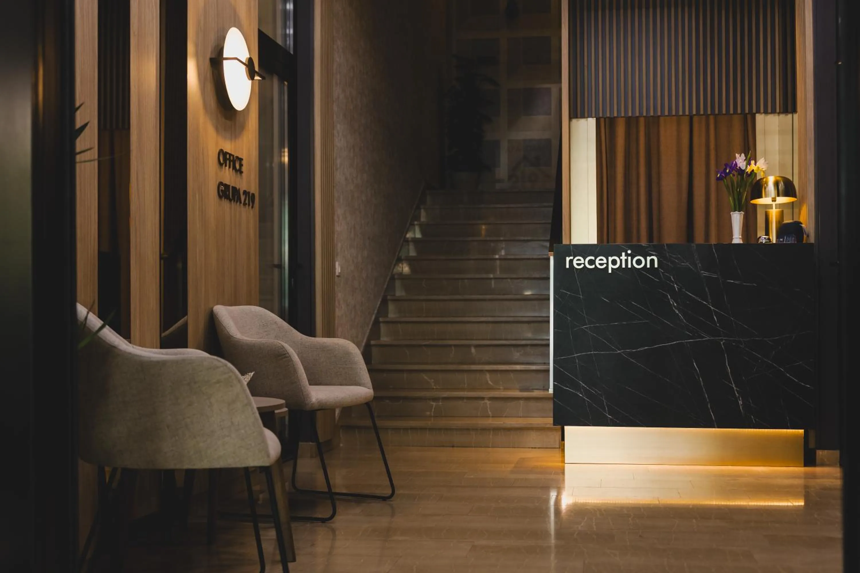 Lobby or reception in Hotel 219 Budva