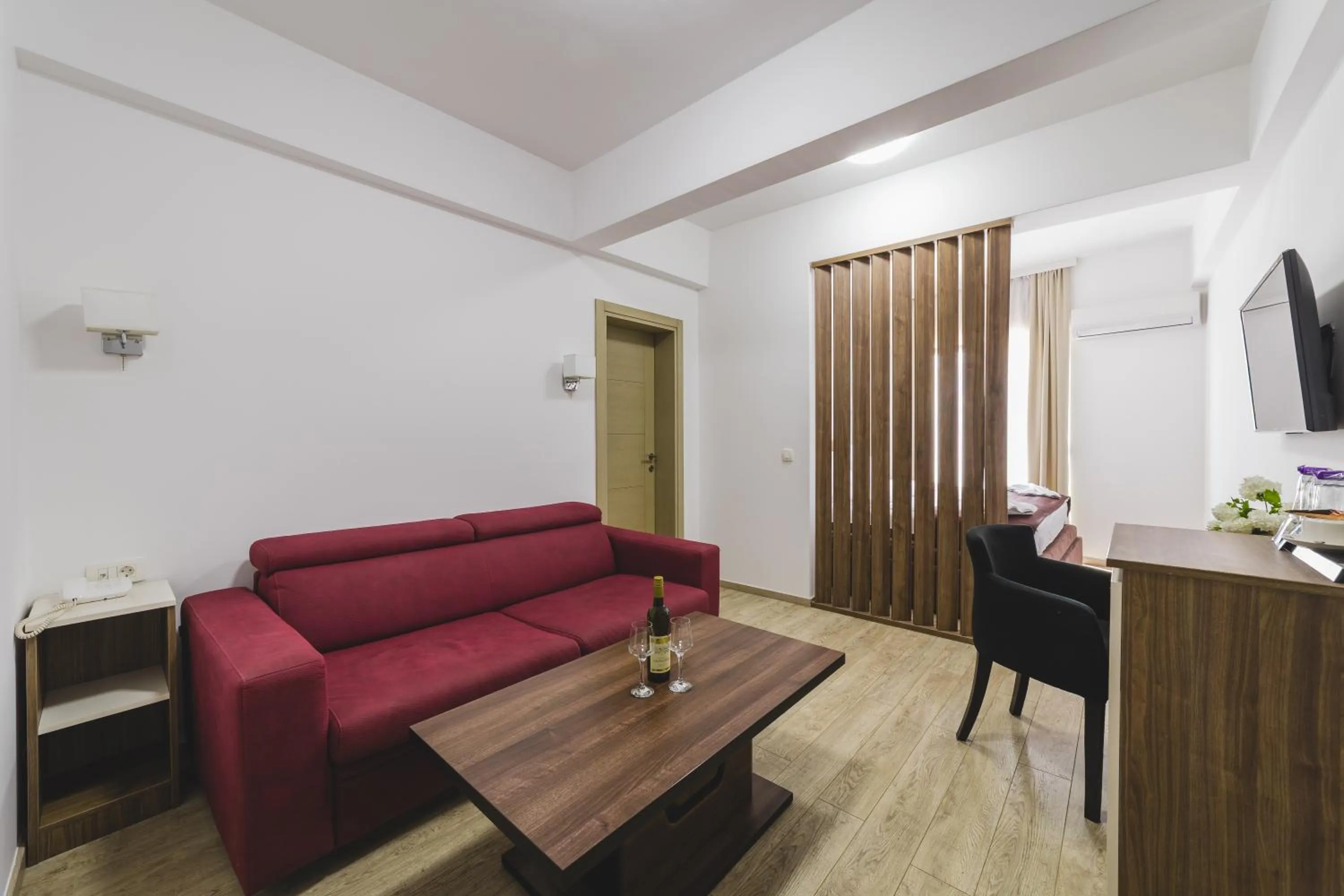 Seating area in Hotel 219 Budva