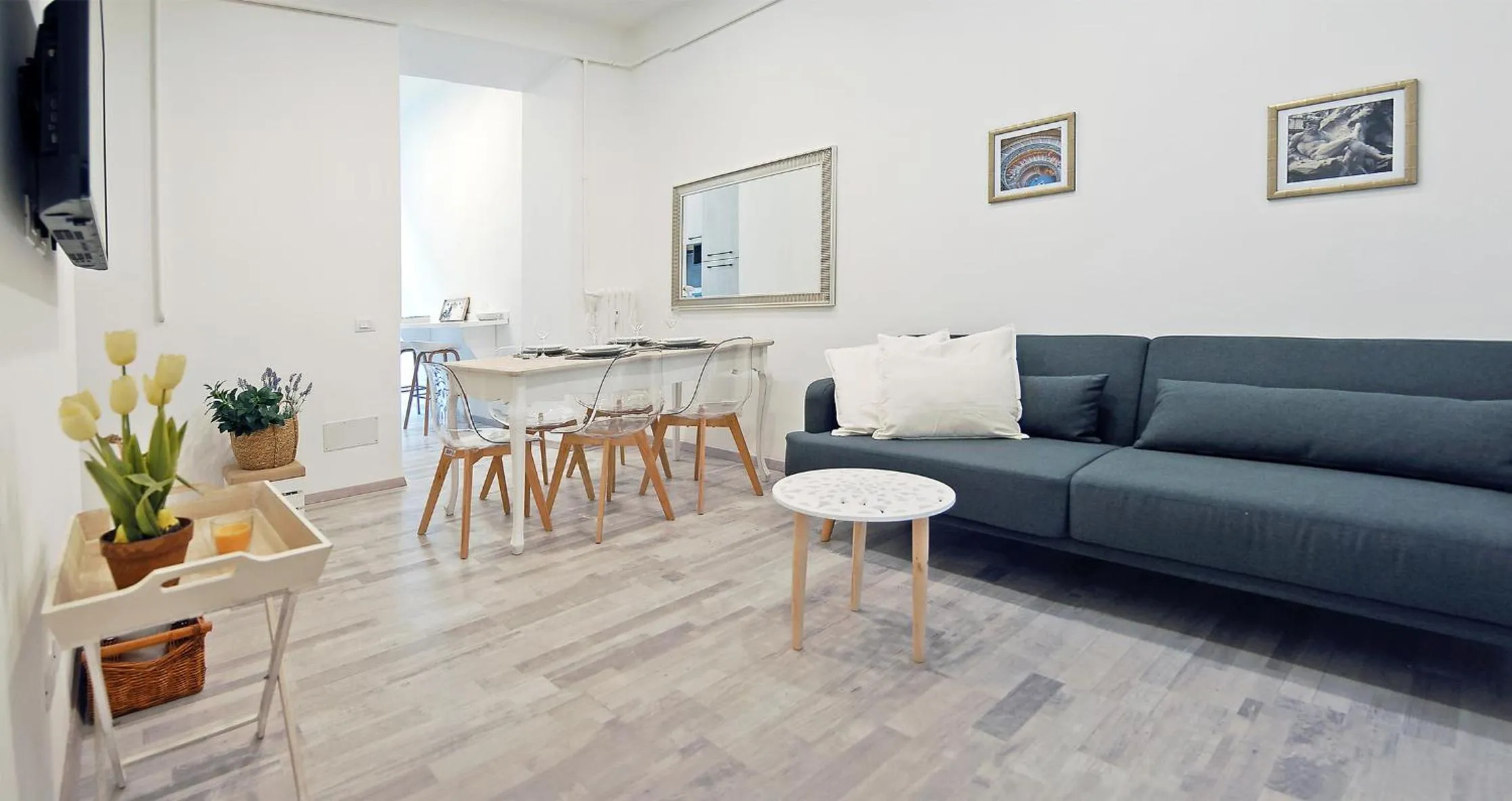 Pompeo Magno White Luxury Apartment