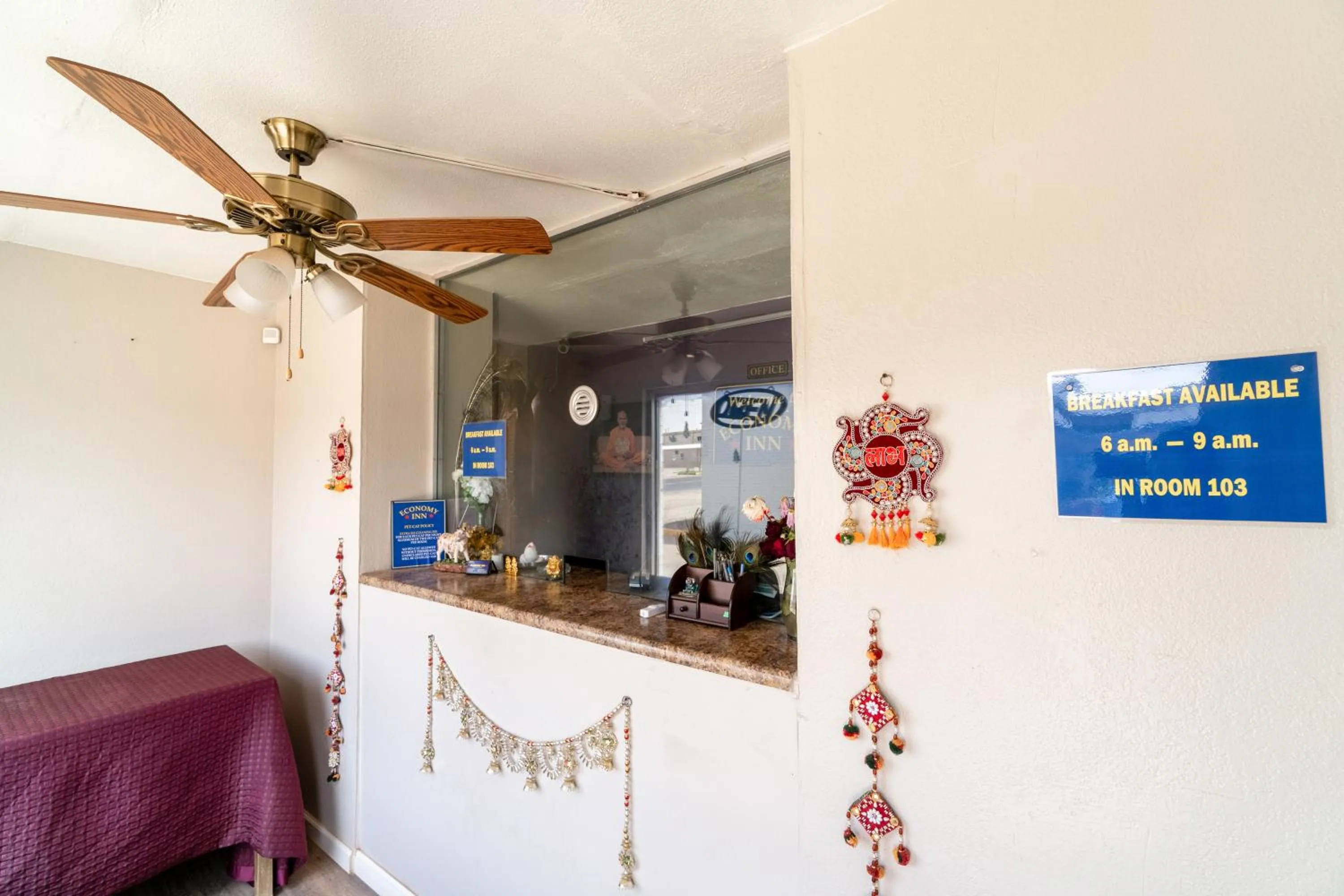 Lobby or reception in Economy Inn By OYO, Lamesa TX