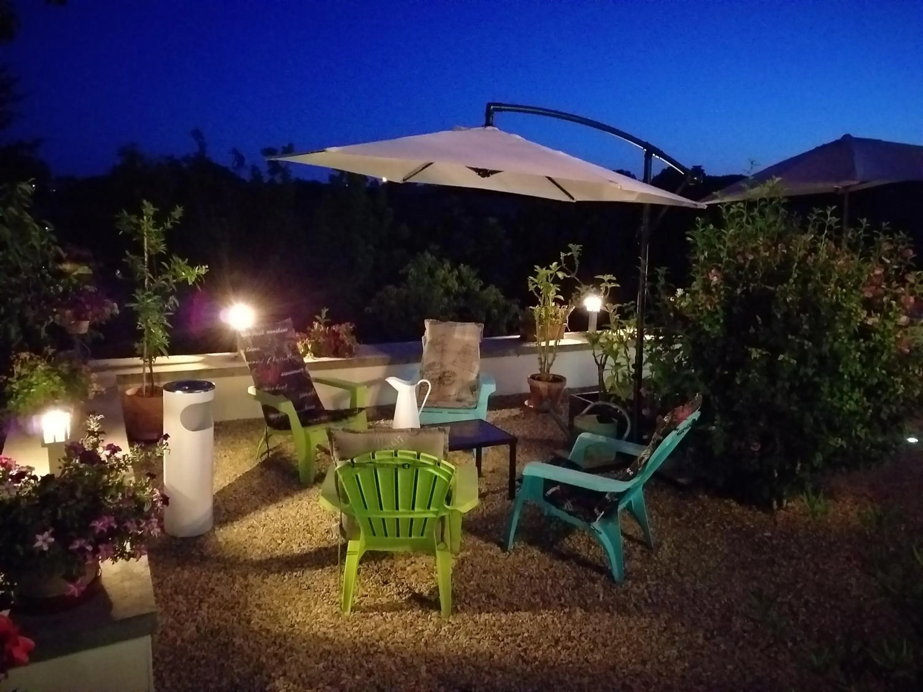 Garden view in MONTISMAURELLI