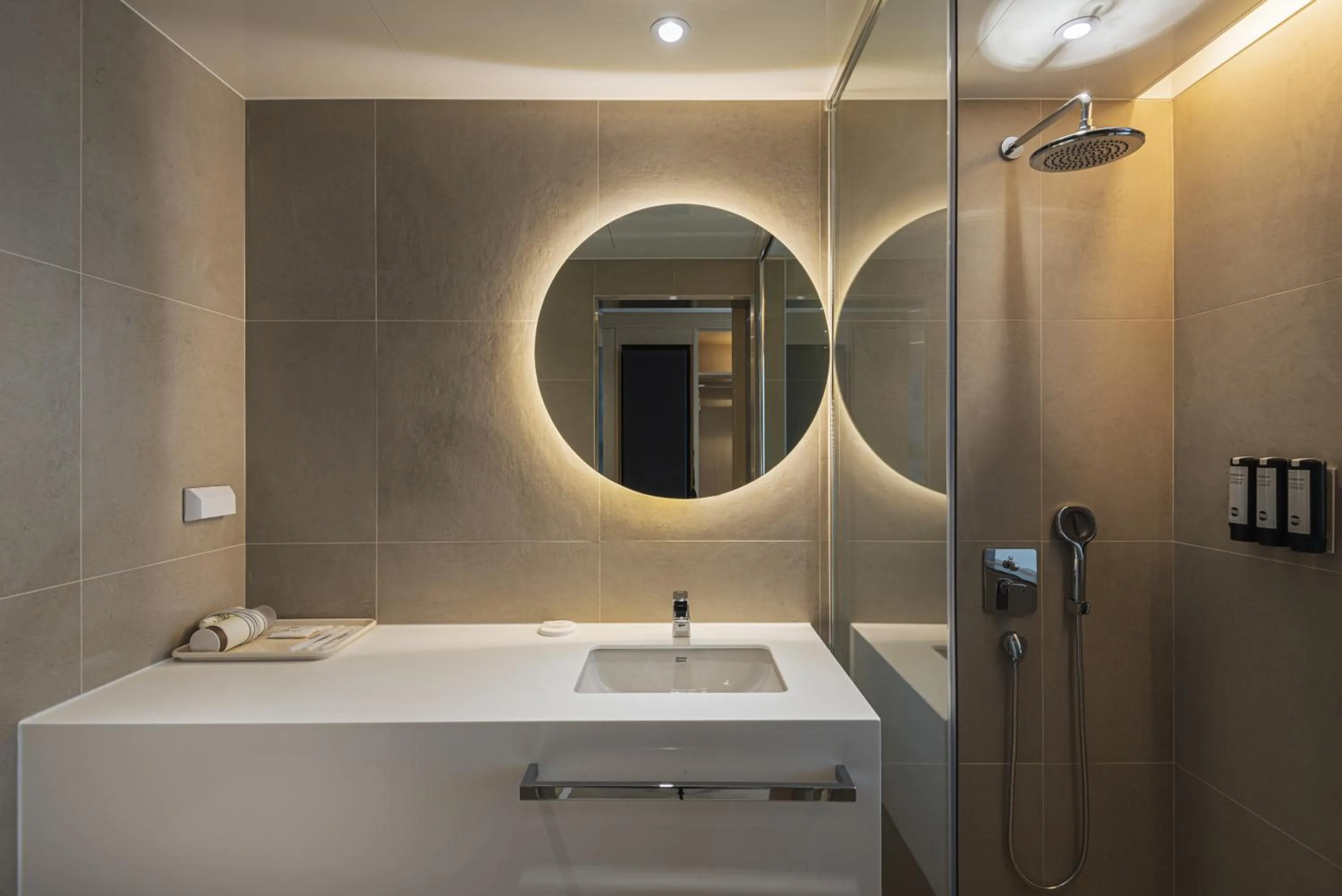 Shower in Hotel Marine view