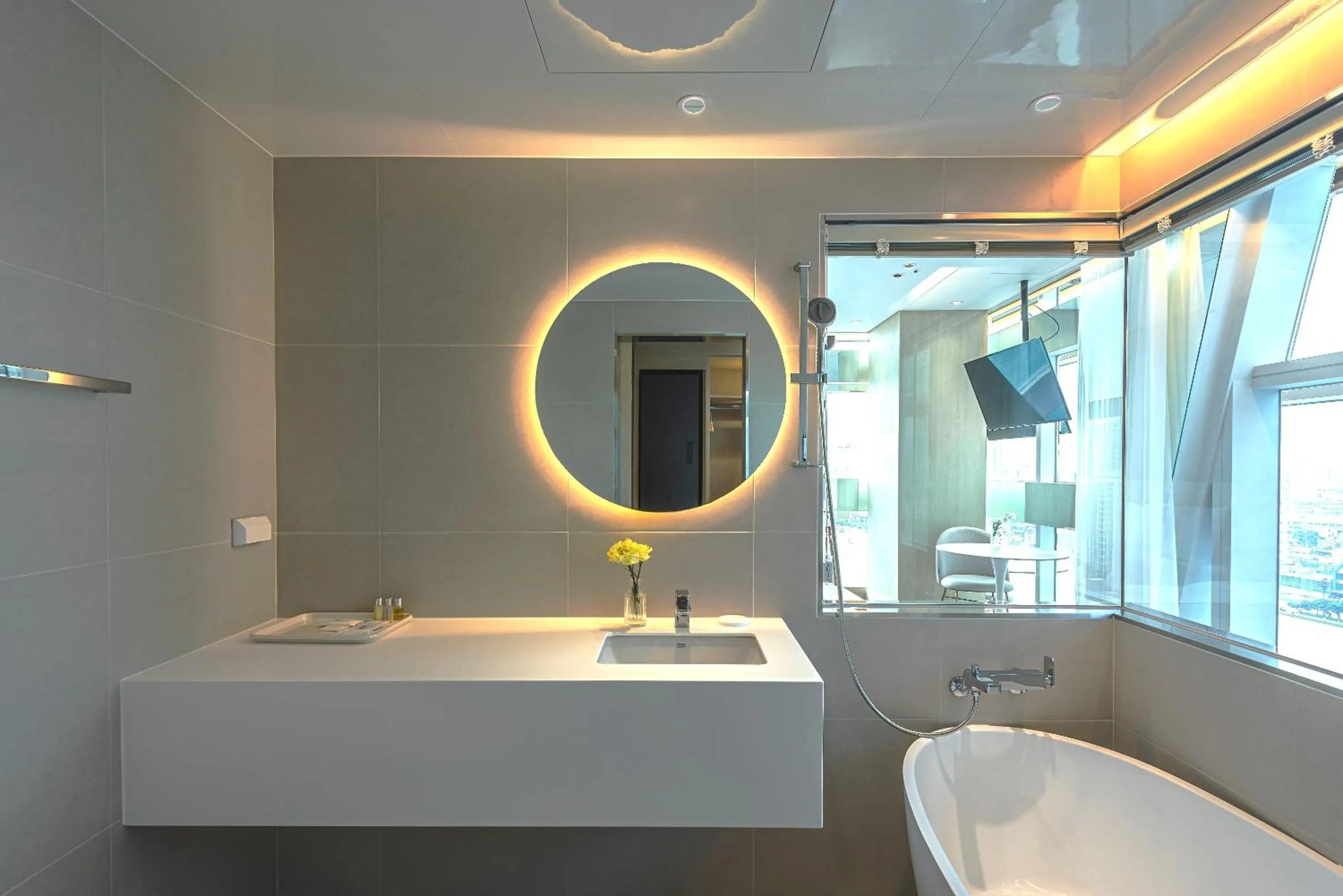 Bathroom in Hotel Marine view