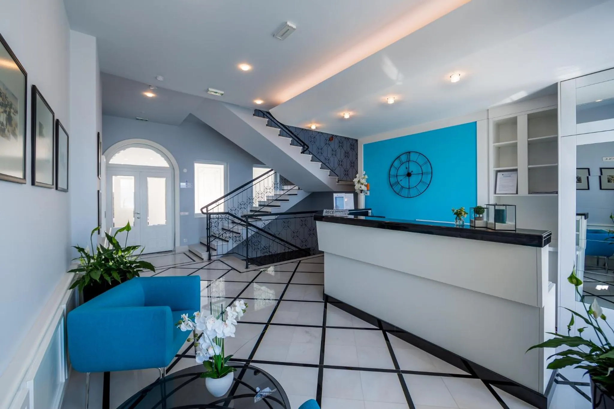 Lobby or reception in Hotel Domino