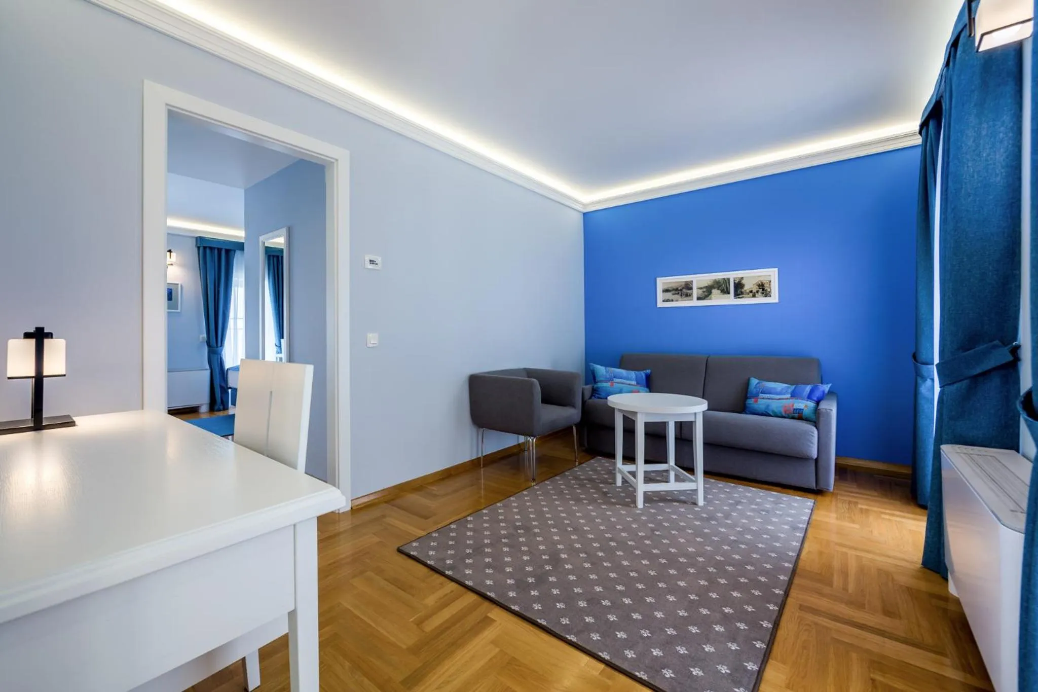 Living room in Hotel Domino