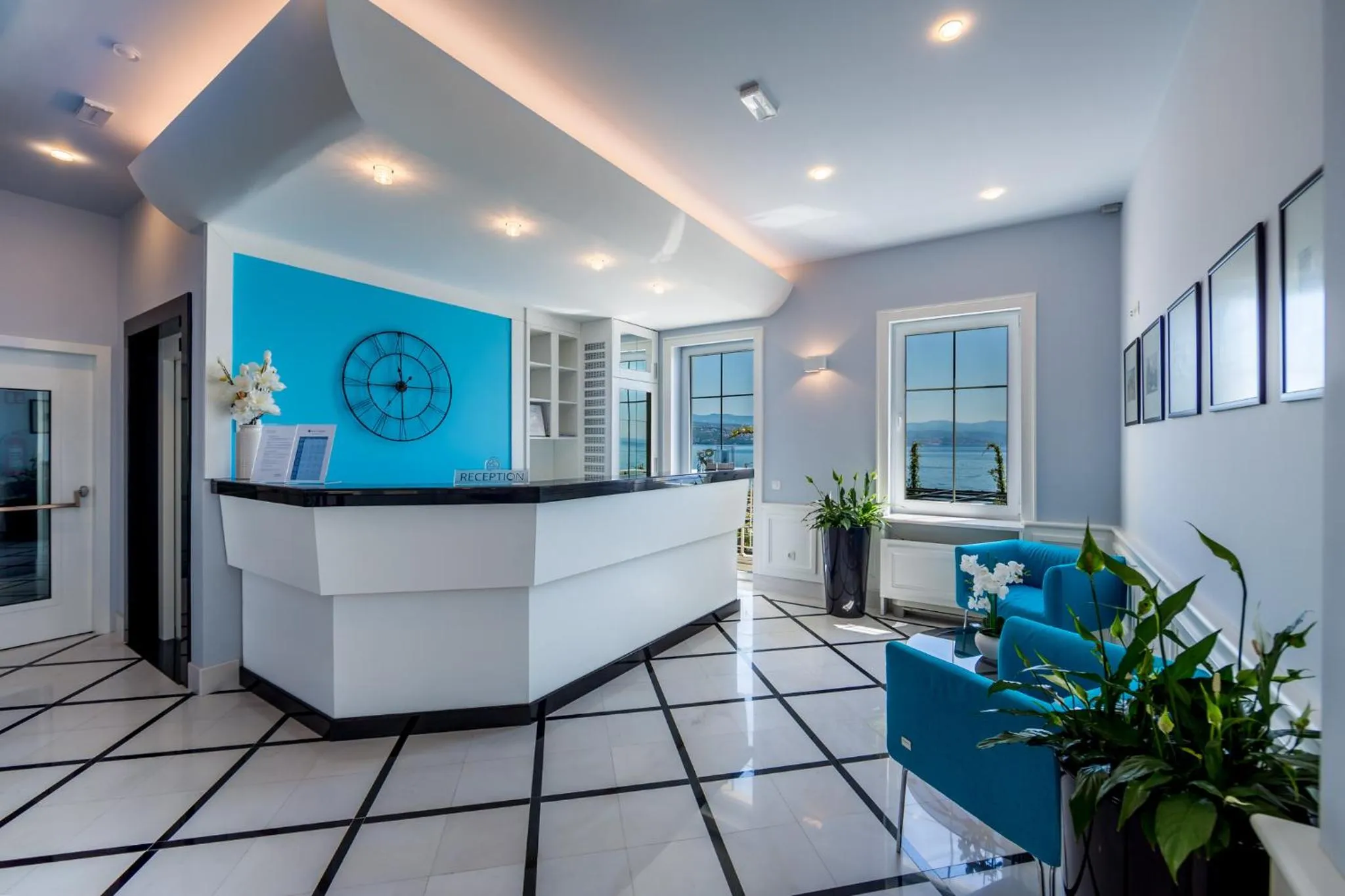 Lobby or reception in Hotel Domino