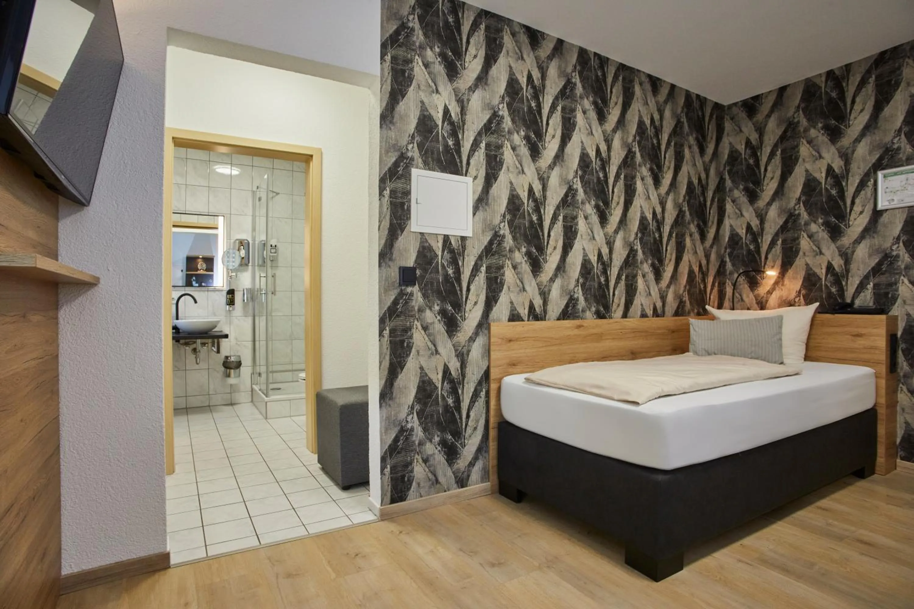 Photo of the whole room, Bed in Hotel Rosenstein