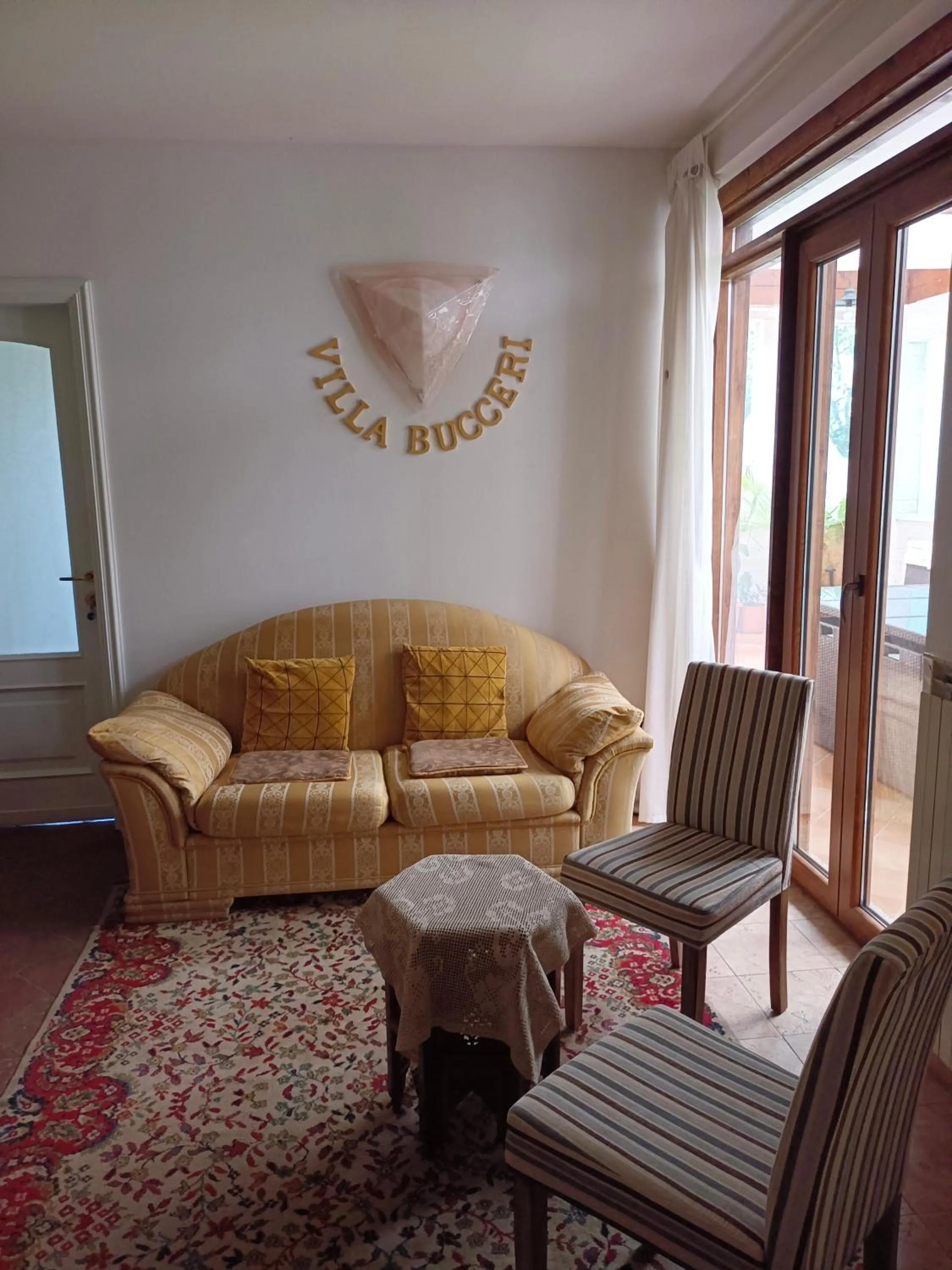 Lobby or reception in B&B Villa Bucceri