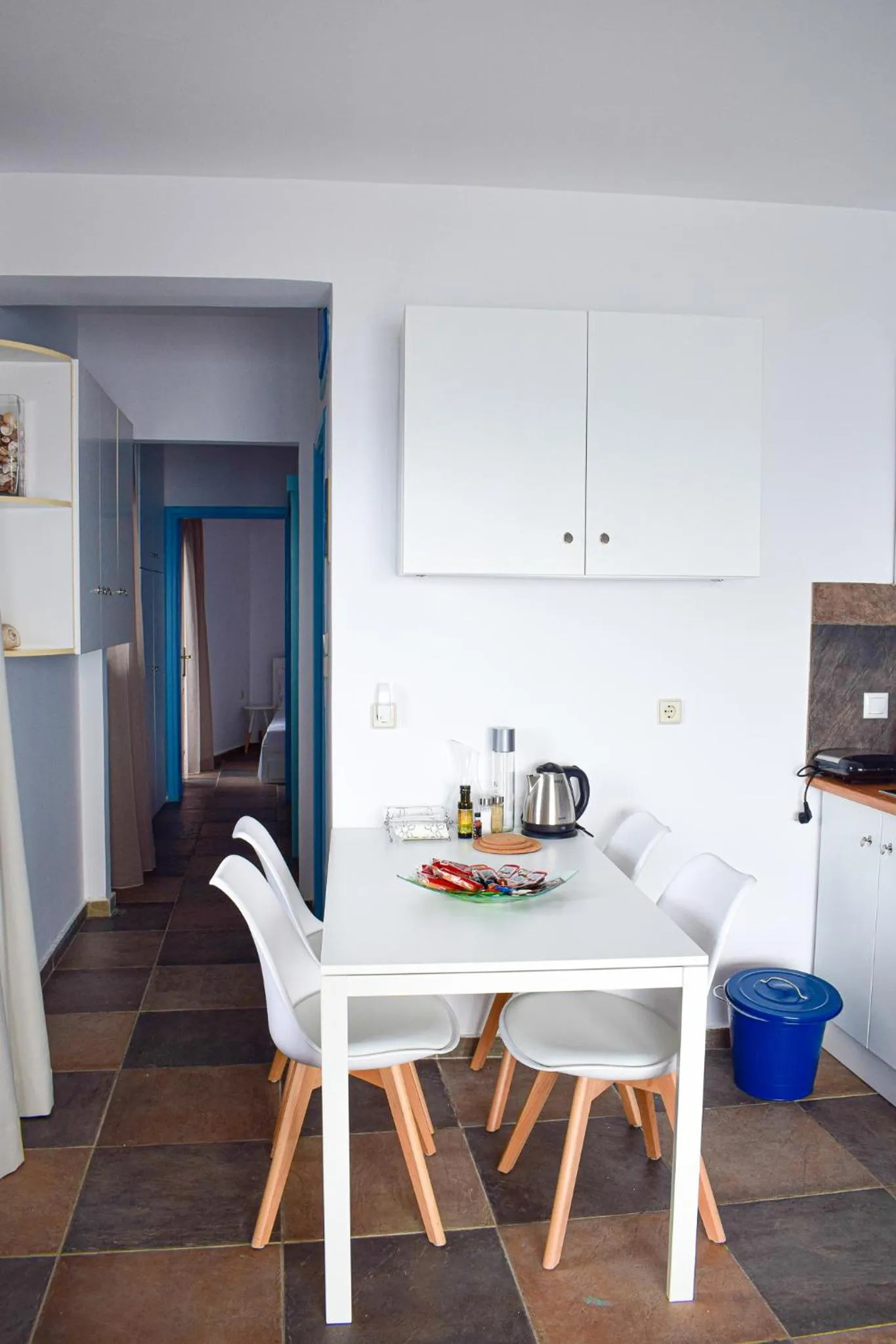 Kitchen or kitchenette in Muses seaside Villas