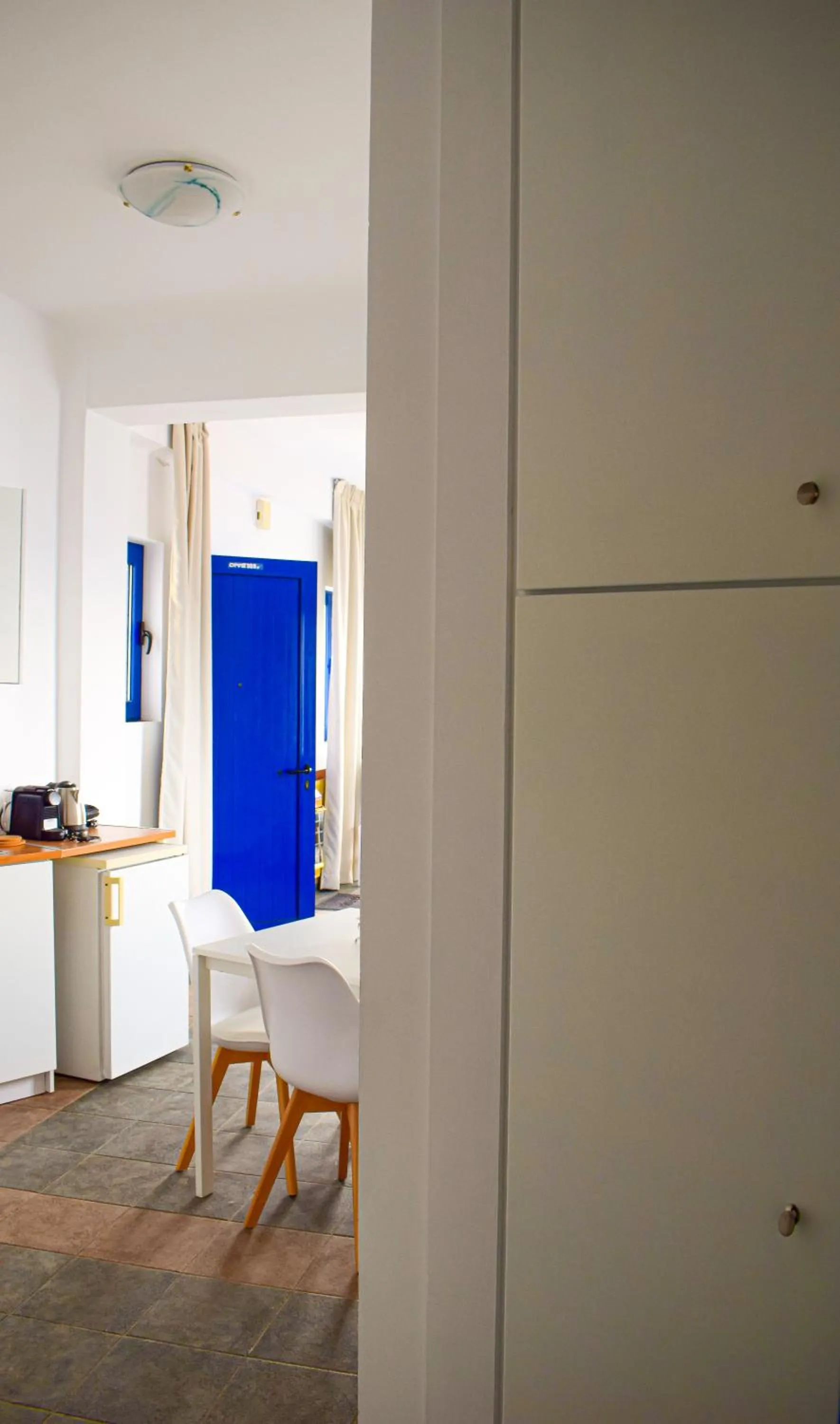 Kitchen or kitchenette in Muses seaside Villas