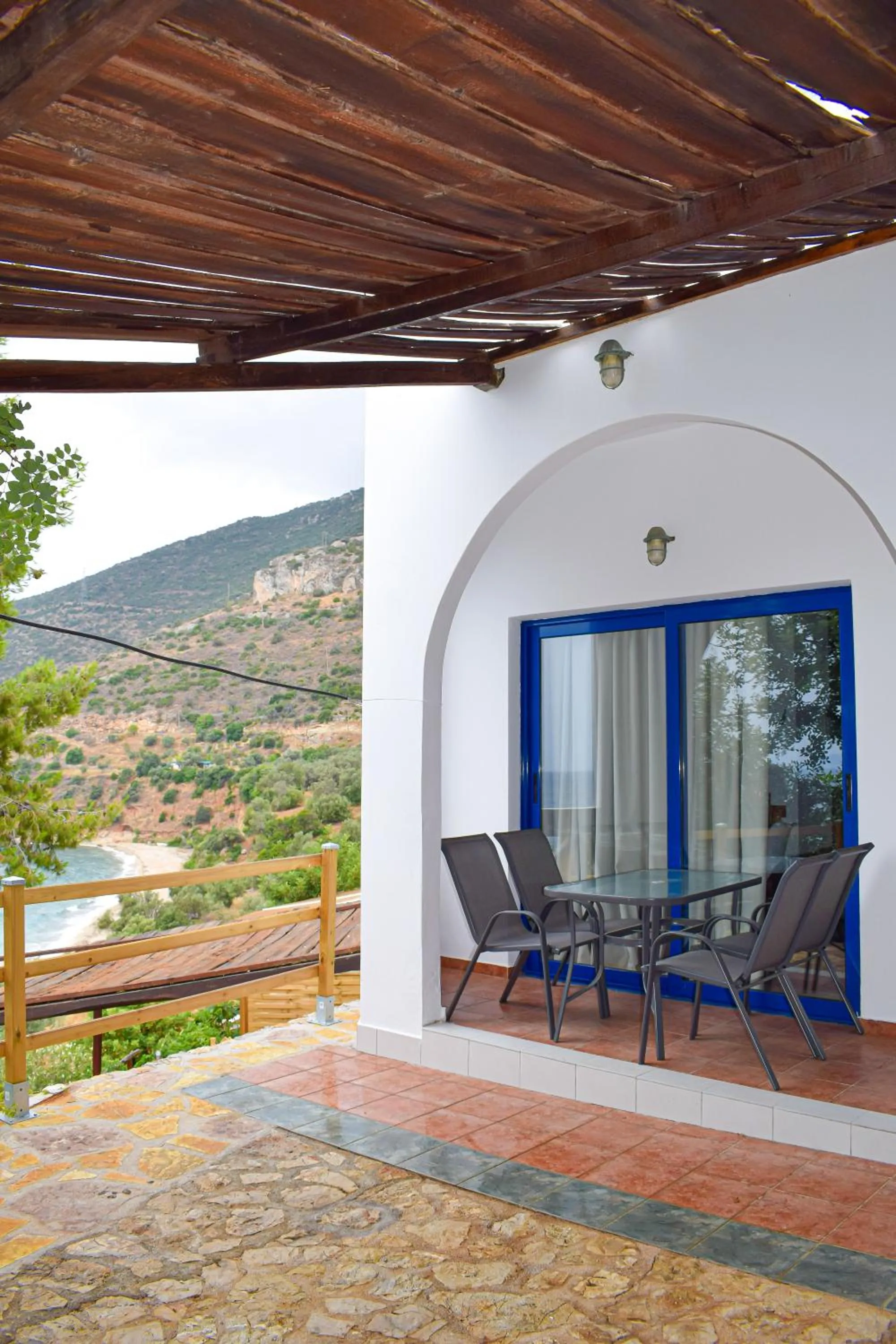 Natural landscape in Muses seaside Villas