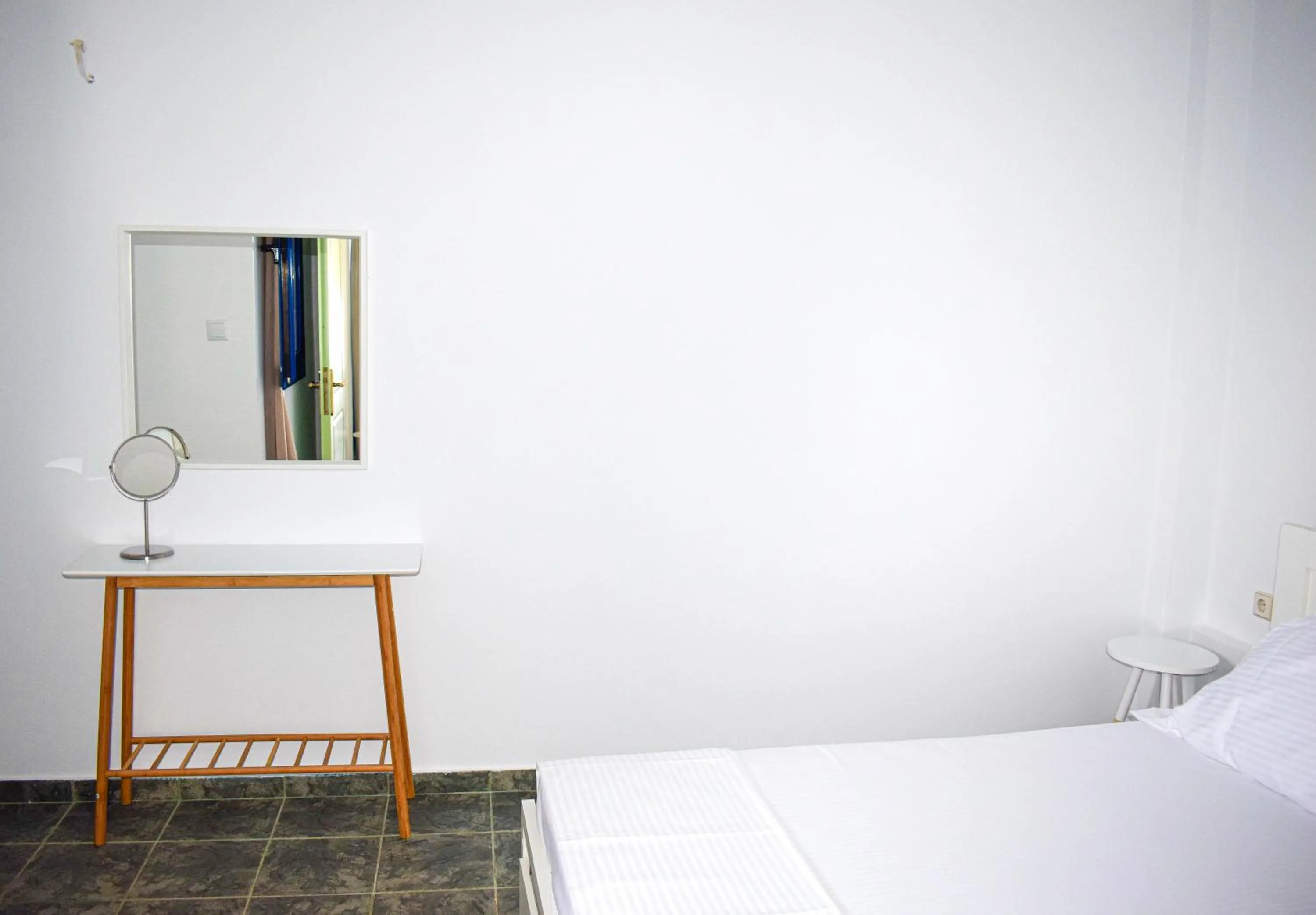 Bed in Muses seaside Villas