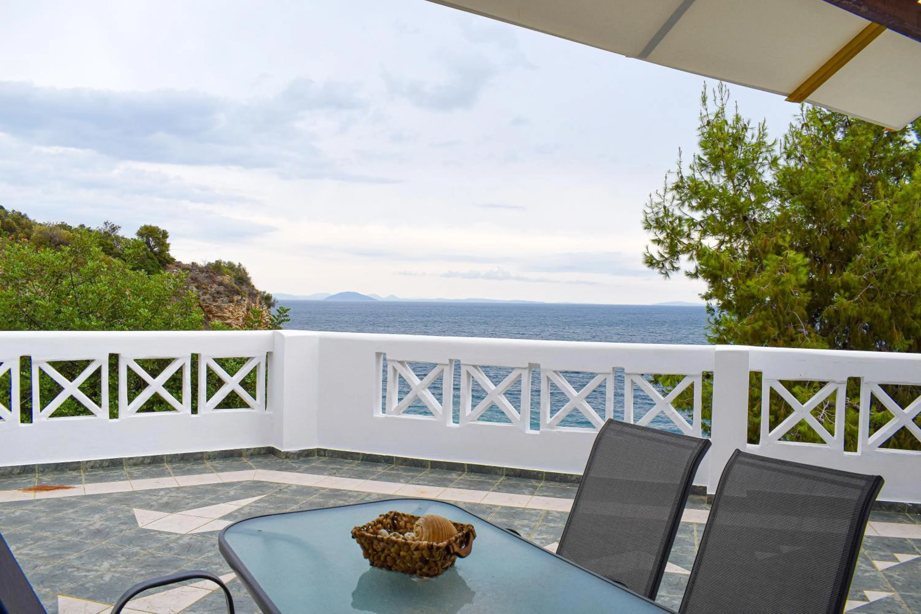 View (from property/room) in Muses seaside Villas