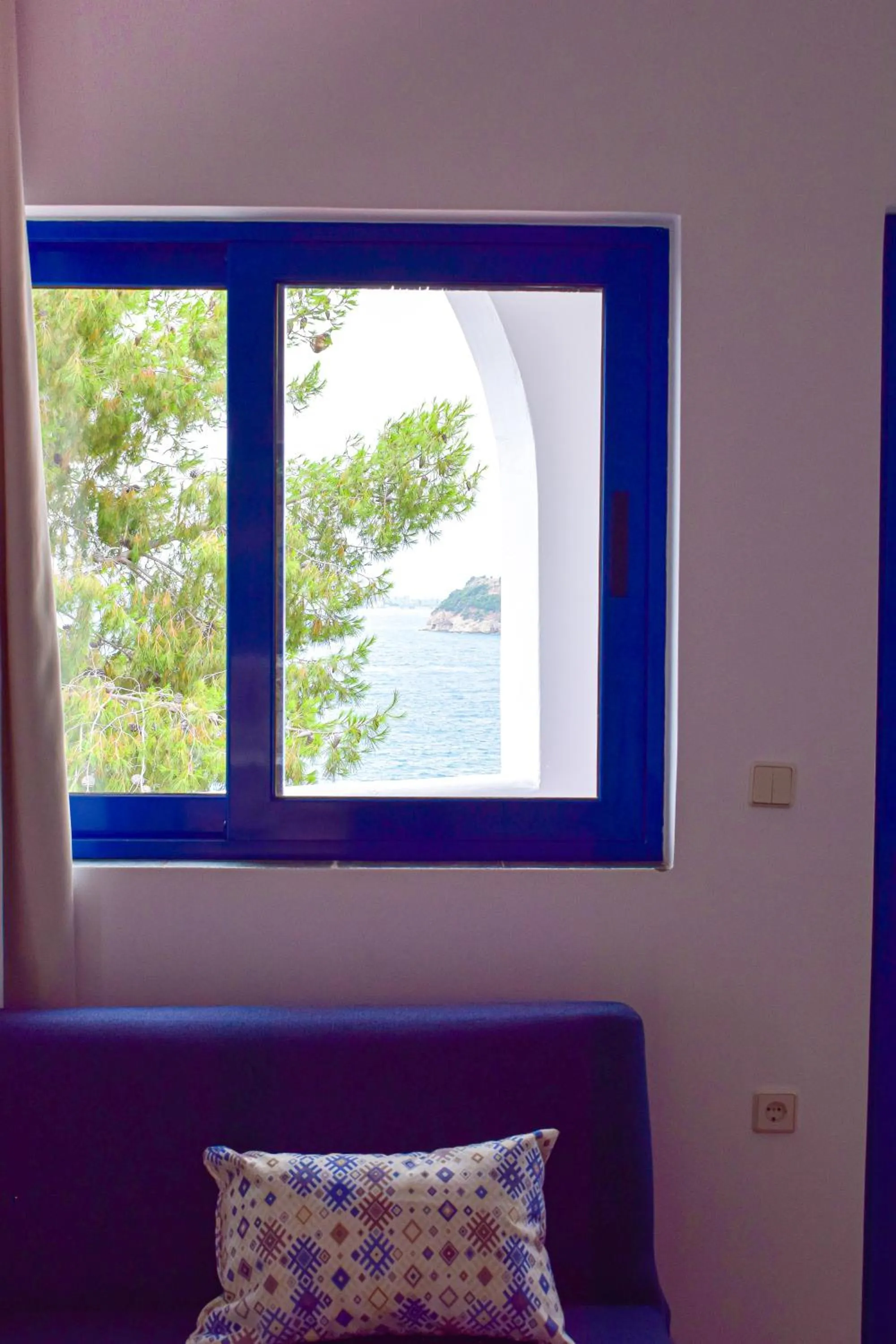 Bedroom in Muses seaside Villas