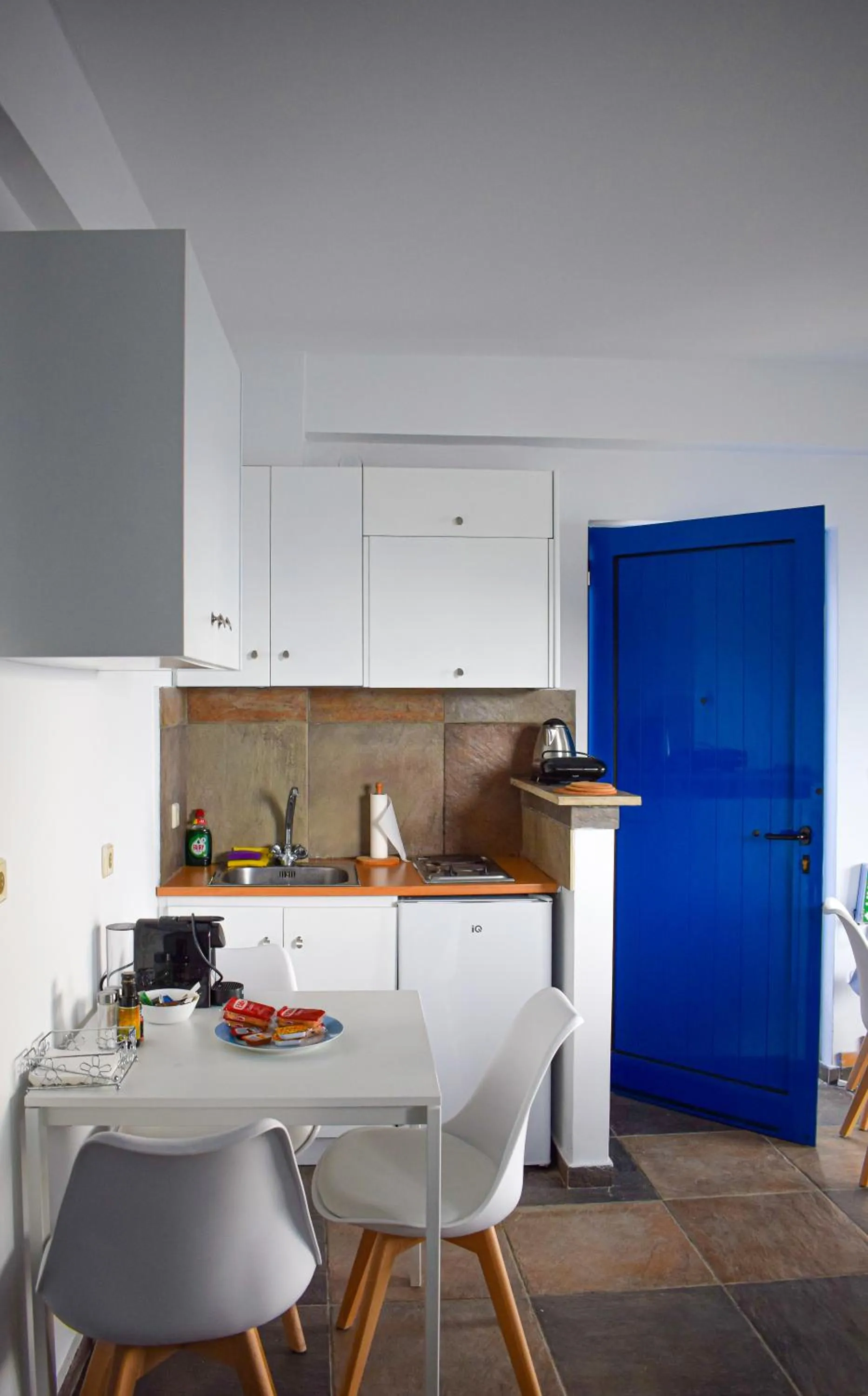 Kitchen or kitchenette in Muses seaside Villas
