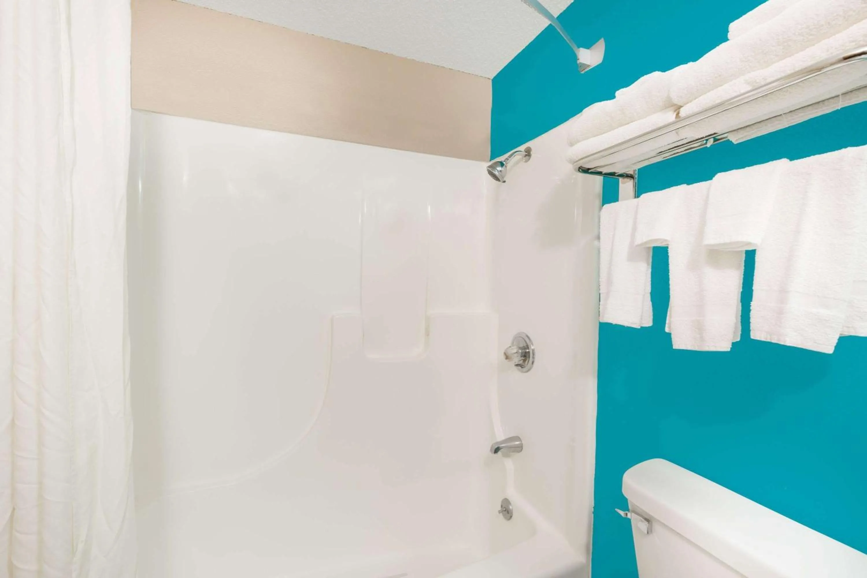 Bathroom in Super 8 by Wyndham Spencer