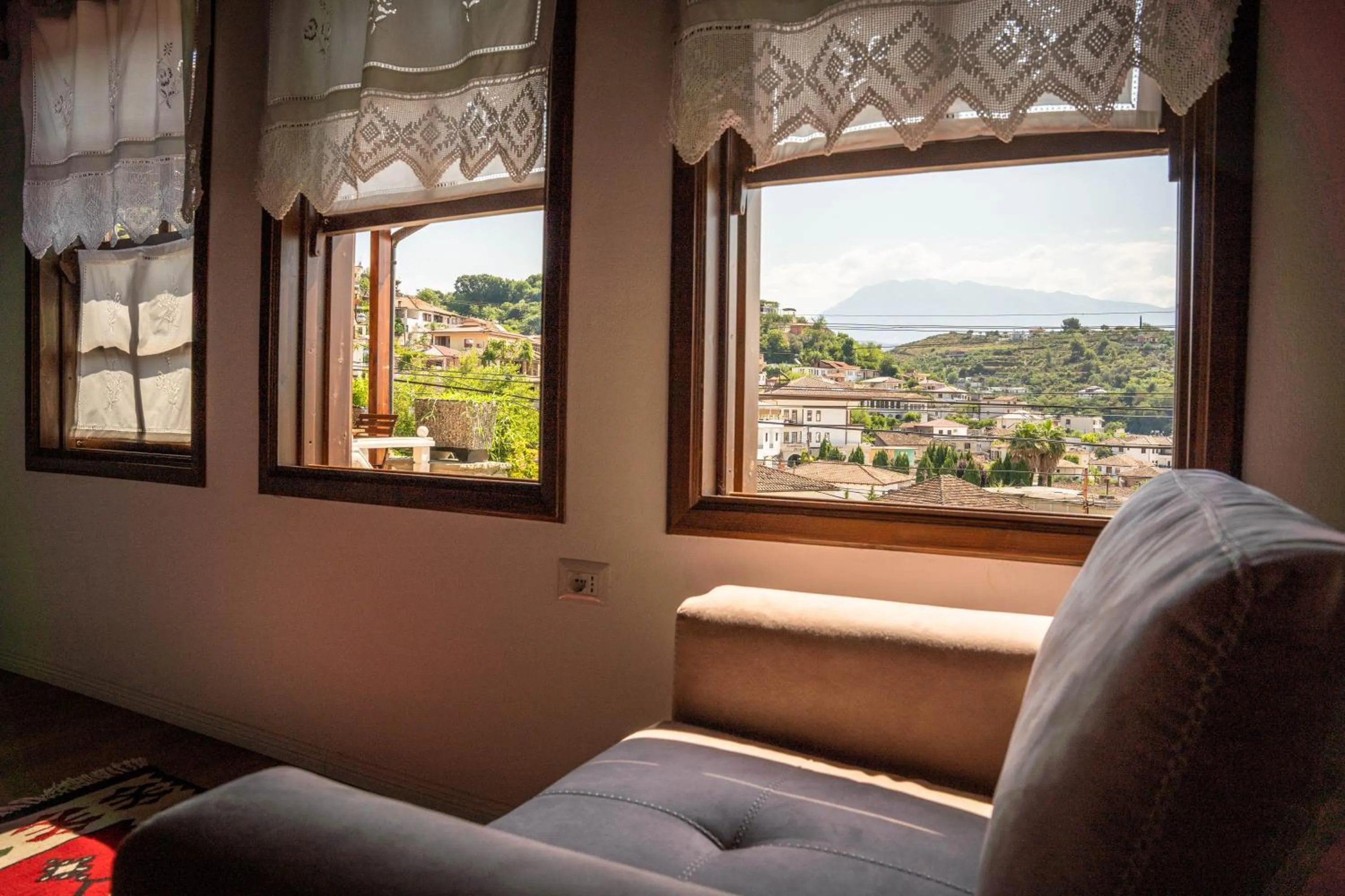 Mountain view in Hotel Borklad