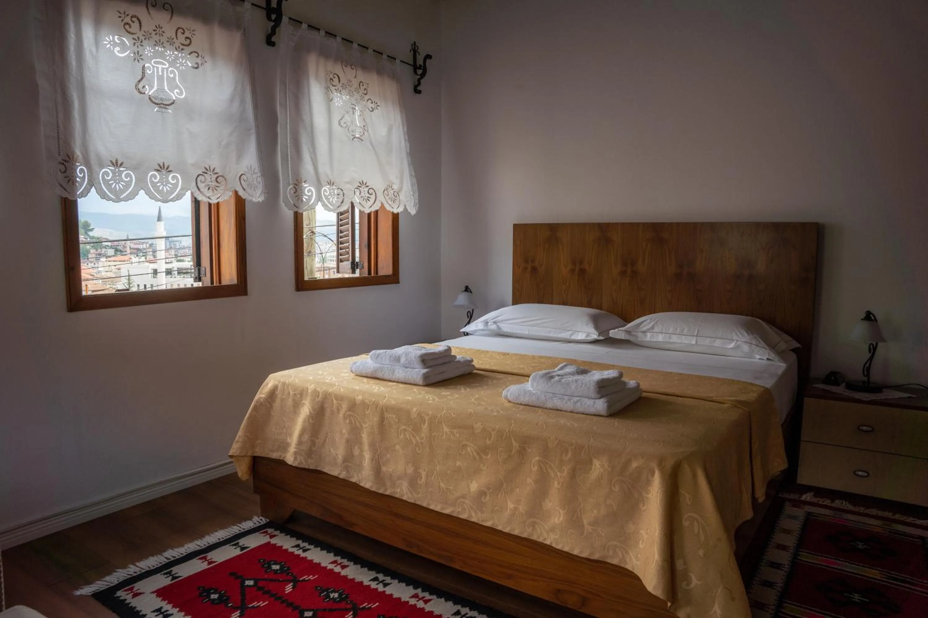 Bedroom, Bed in Hotel Borklad