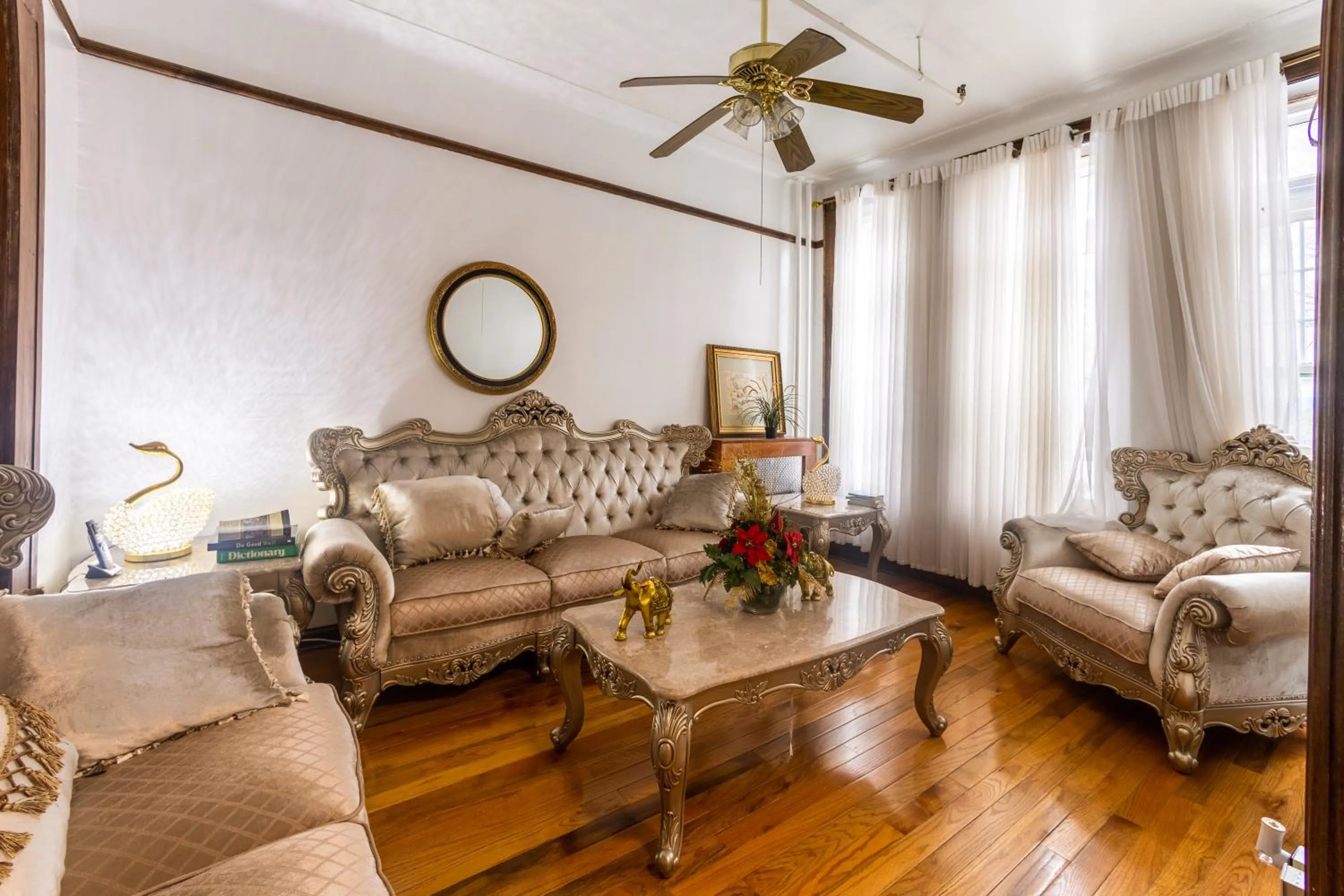 Seating area in KLO Guest House