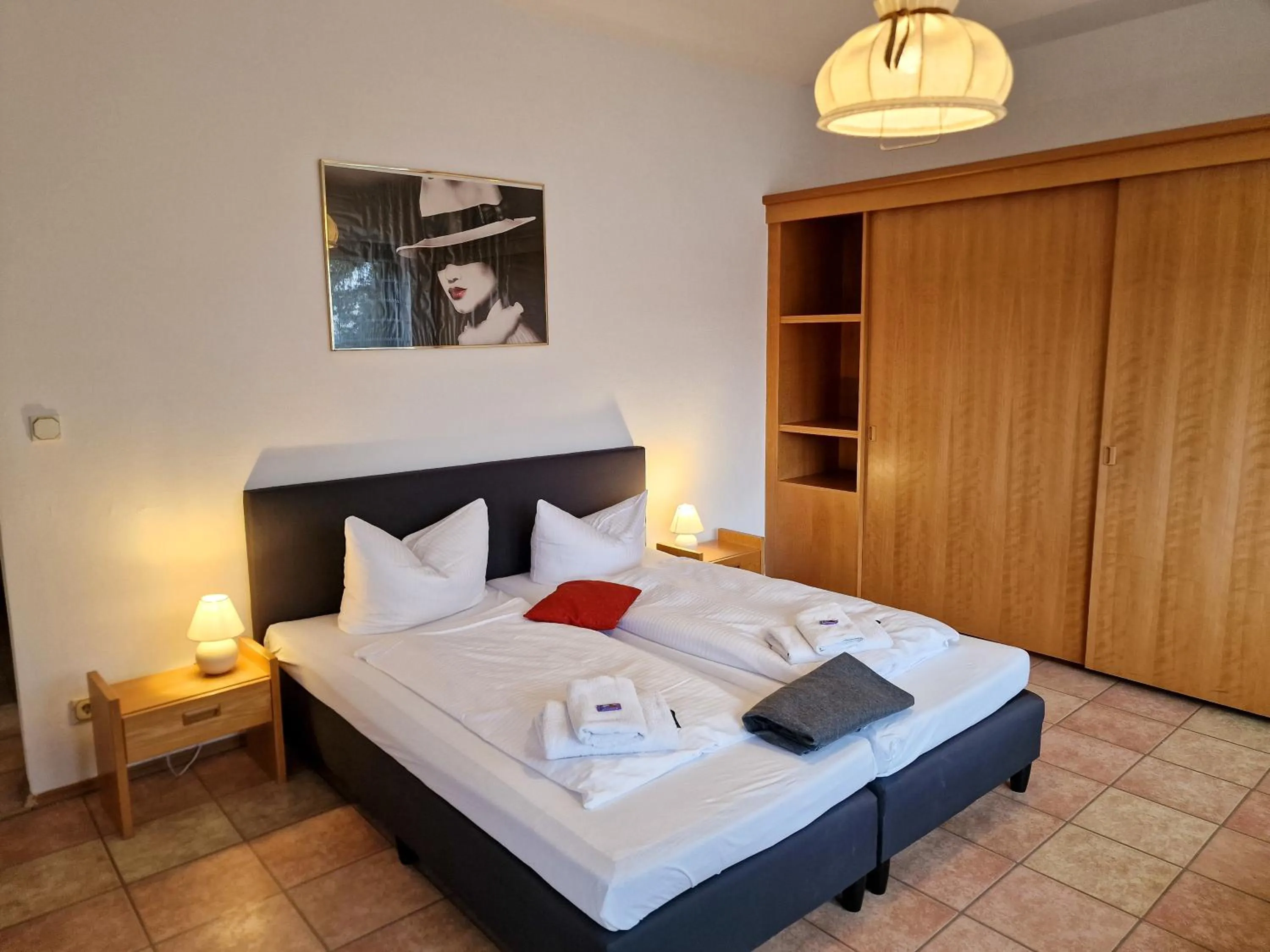 Bed in Ferien vom Ich, Bayerischer Wald, Hotel & Restaurant