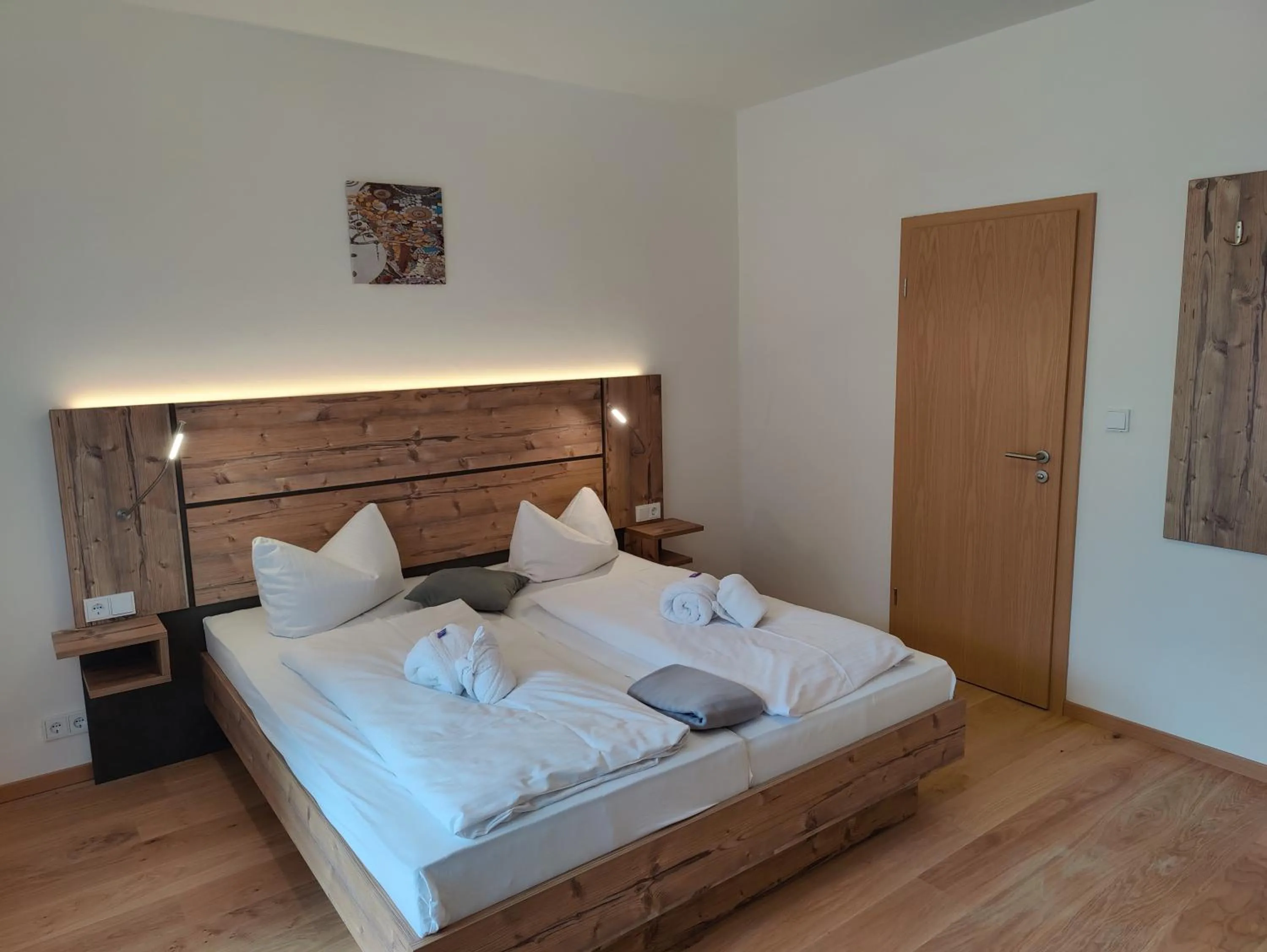 Bed in Ferien vom Ich, Bayerischer Wald, Hotel & Restaurant