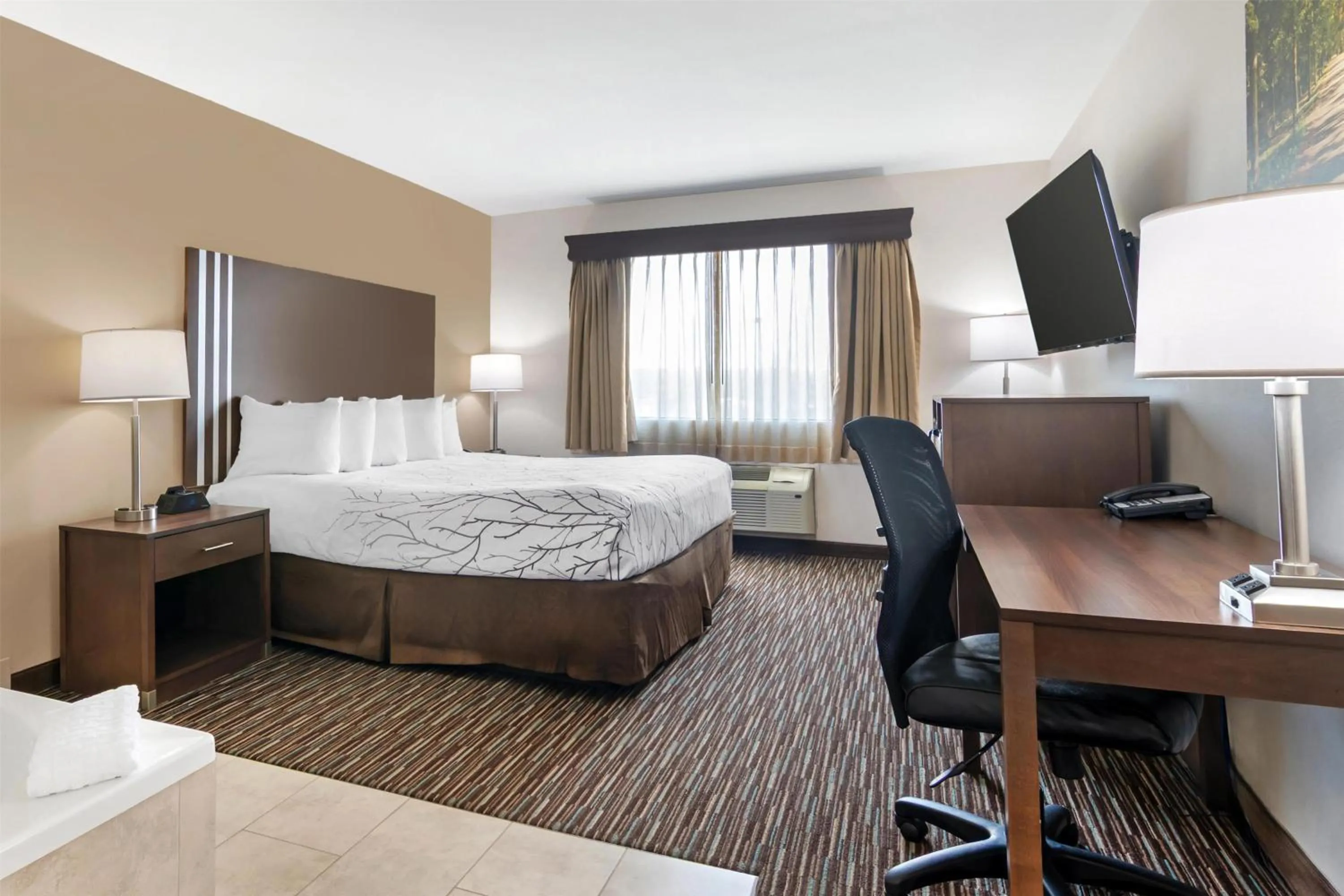 Bedroom, Bed in Best Western Brookfield