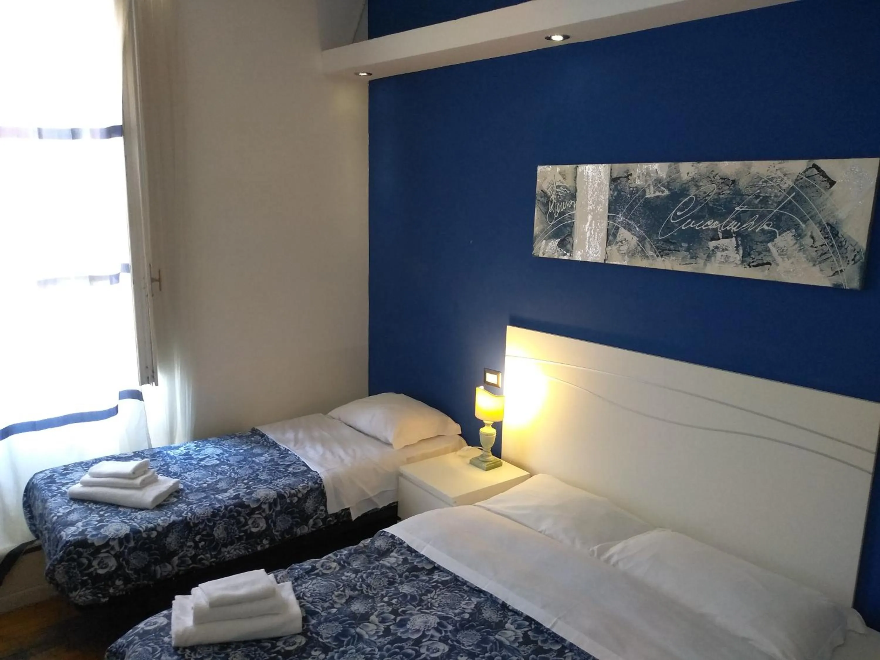 Bed in Vatican Room and Kitchen