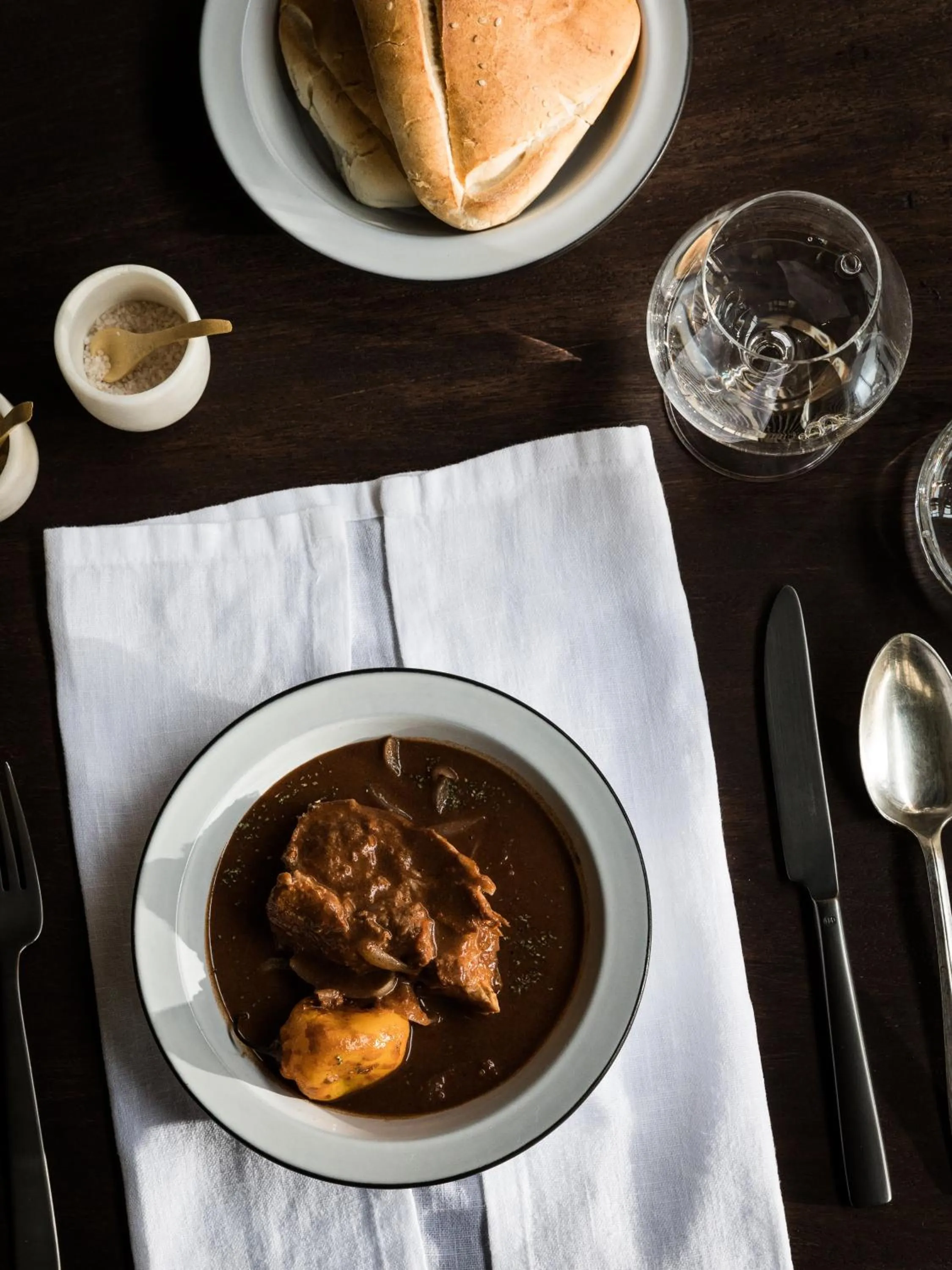 Food close-up in CIRQA - Relais & Châteaux