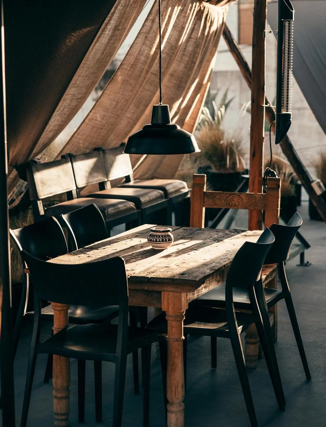 Balcony/Terrace in CIRQA - Relais & Châteaux
