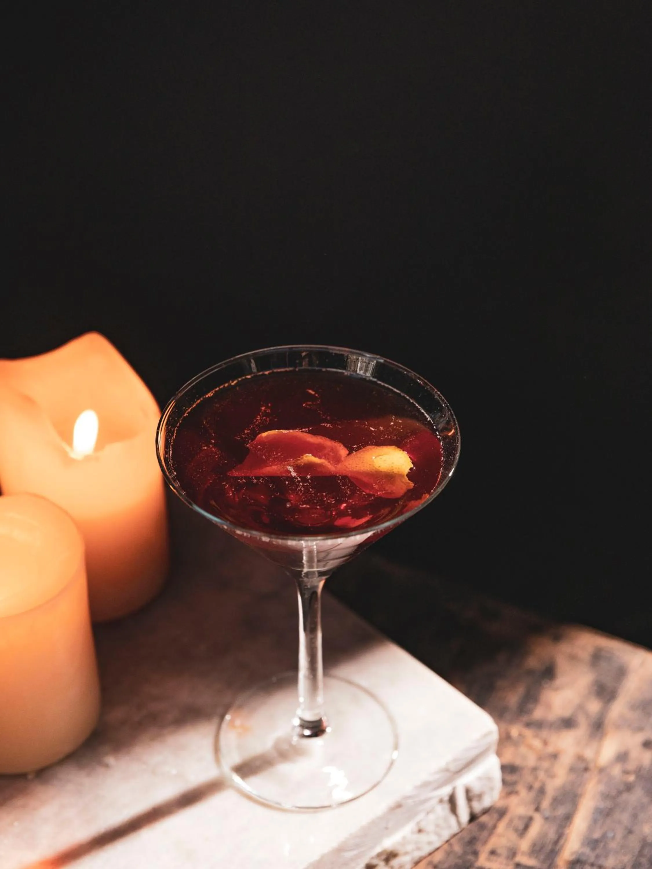 Drinks in CIRQA - Relais & Châteaux