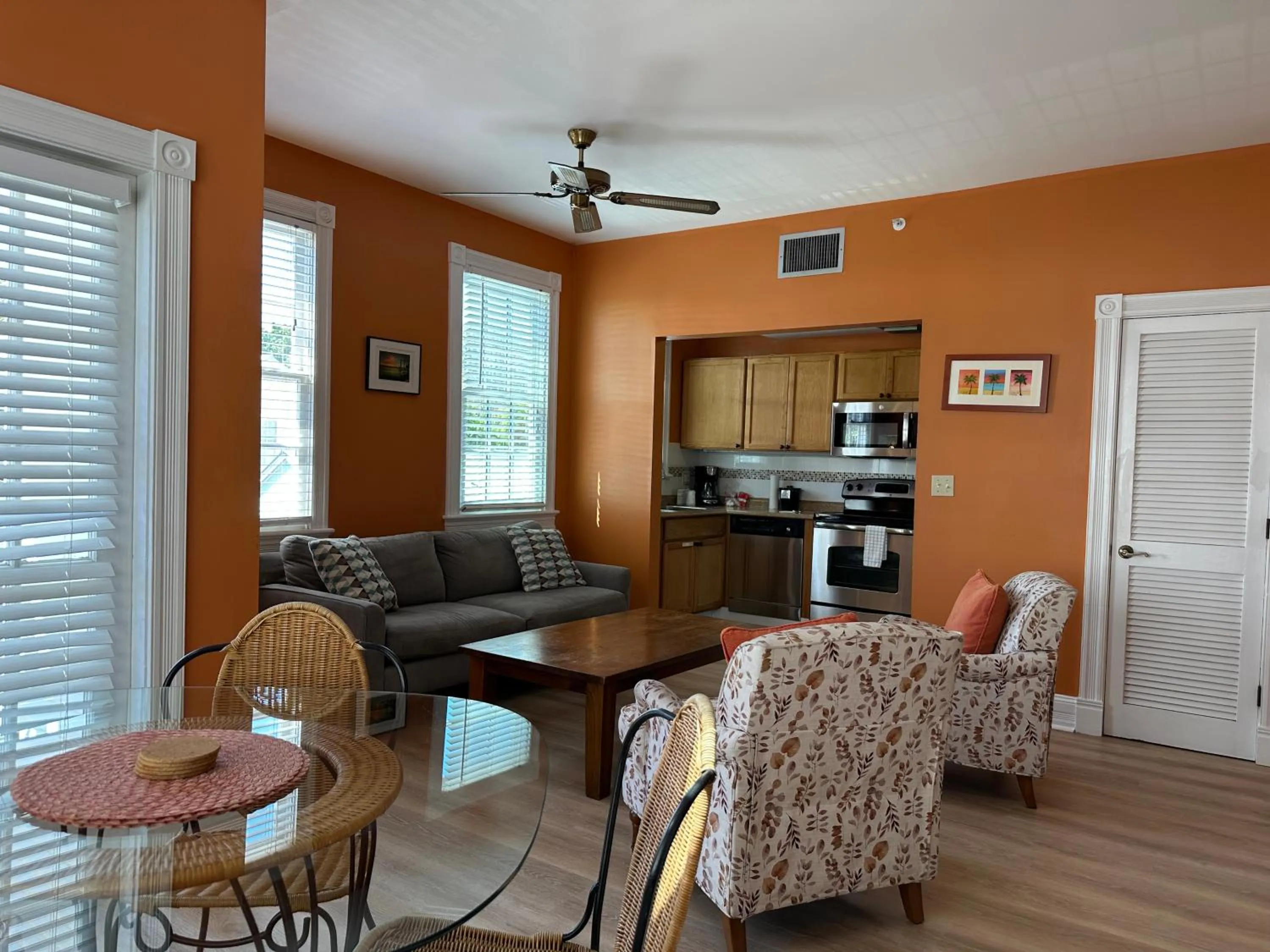 Living room in Douglas House