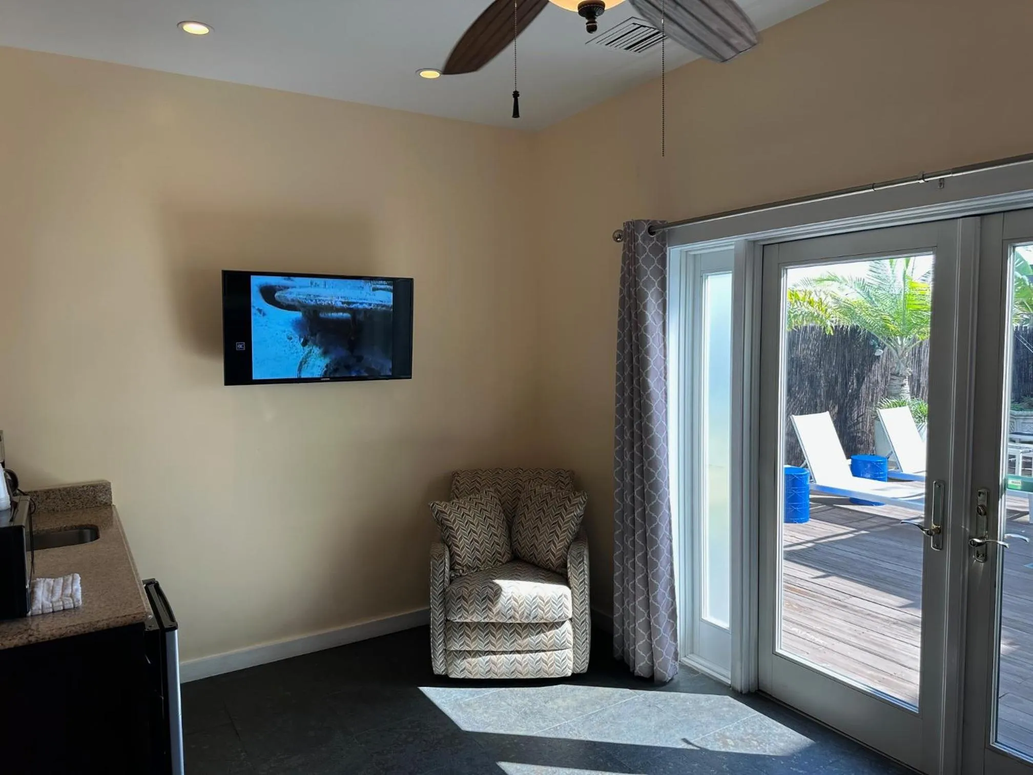 Living room in Douglas House