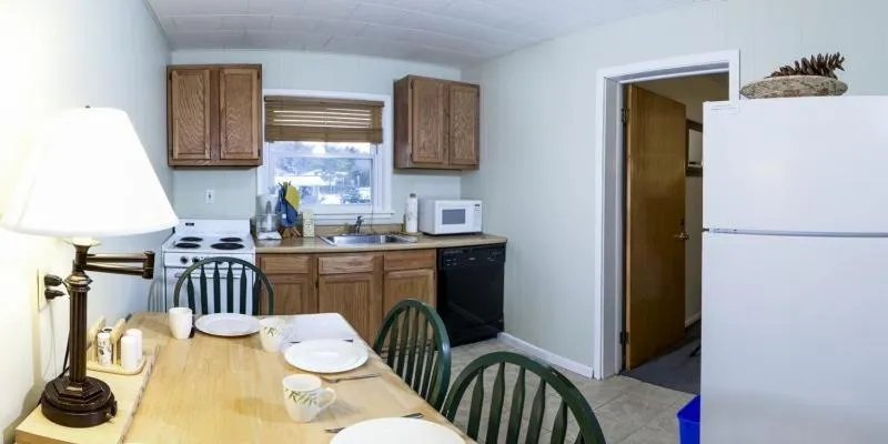 Double Room with Two Double Beds and Kitchen in Gauthier's Saranac Lake Inn