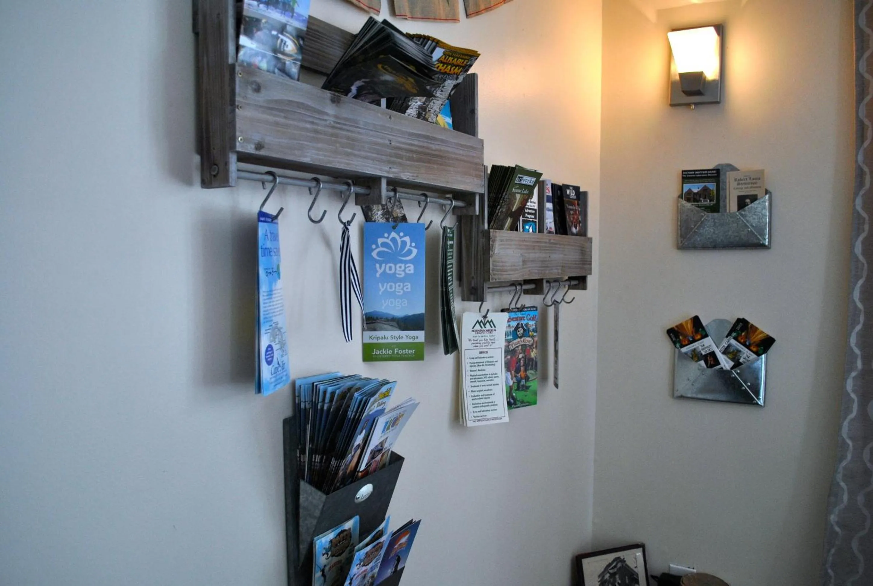 Lobby or reception in Gauthier's Saranac Lake Inn