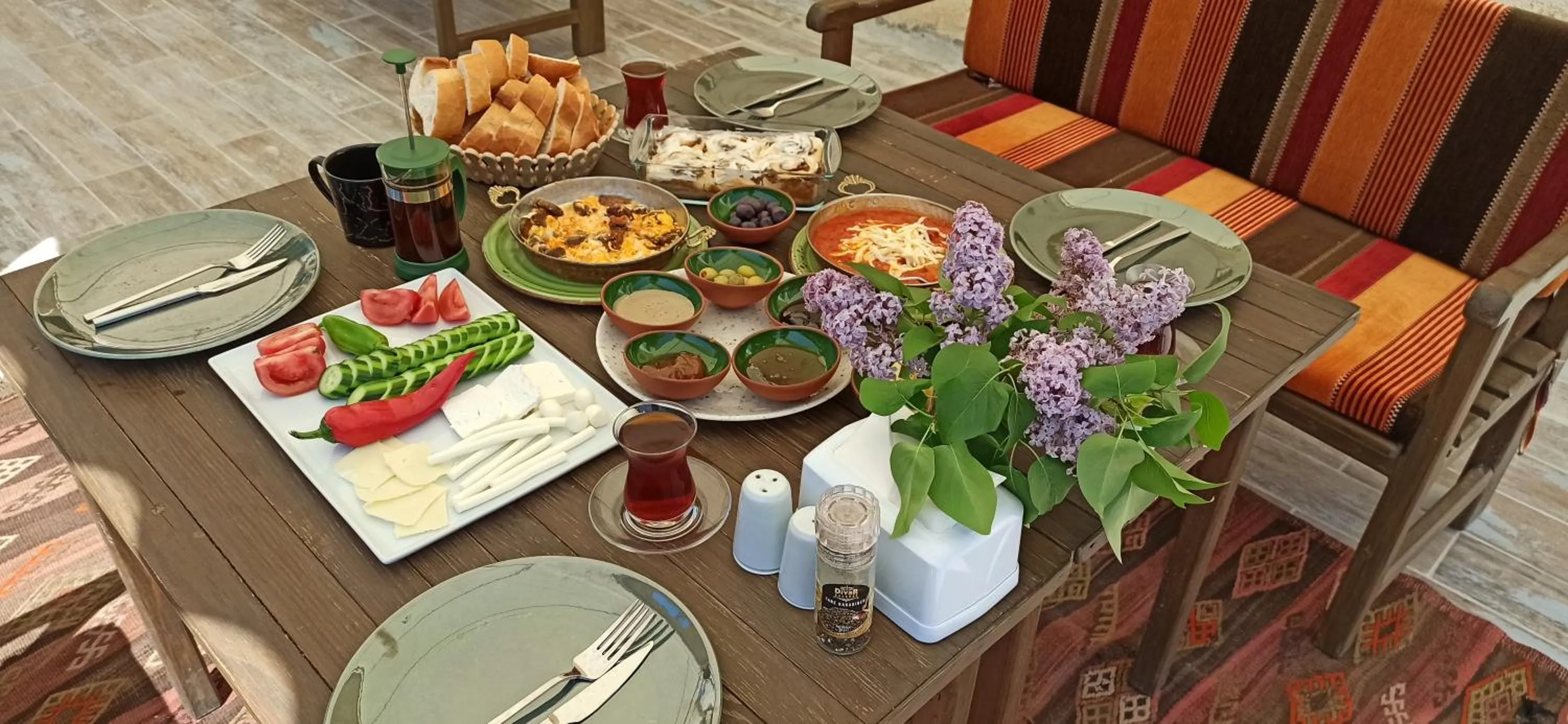 Balcony/Terrace in Adelya Cave Hotel