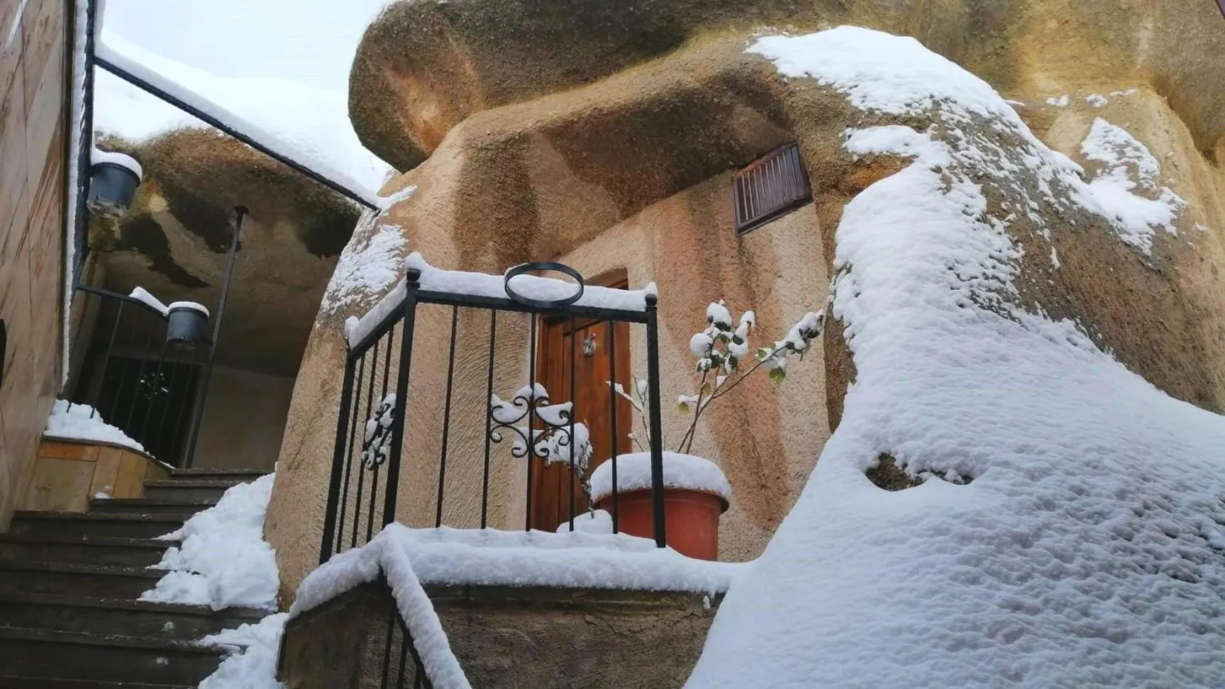 Winter in Adelya Cave Hotel