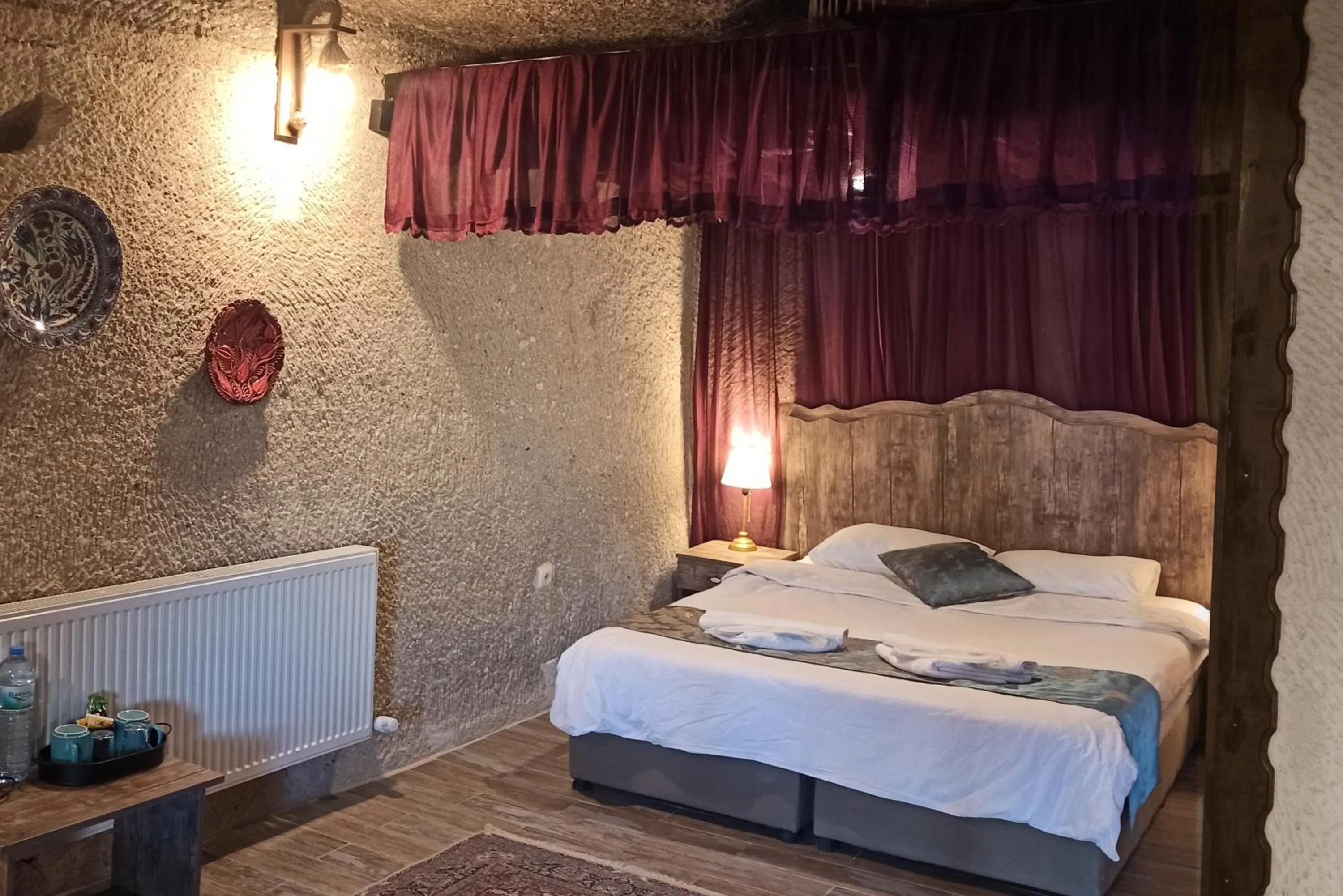 Bed in Adelya Cave Hotel