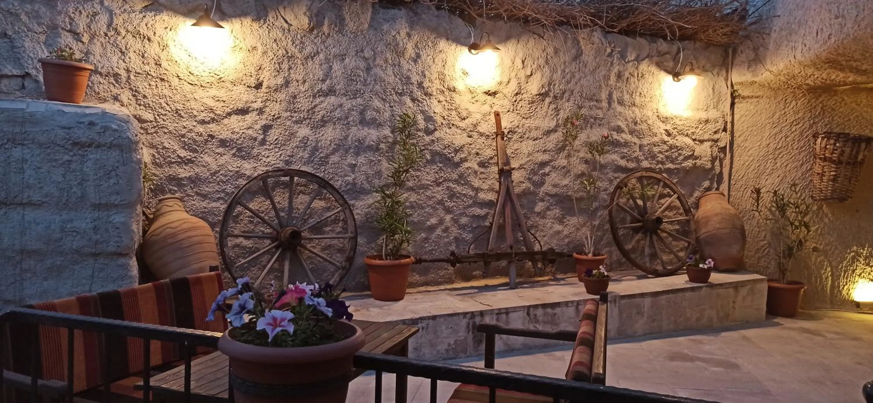Balcony/Terrace in Adelya Cave Hotel