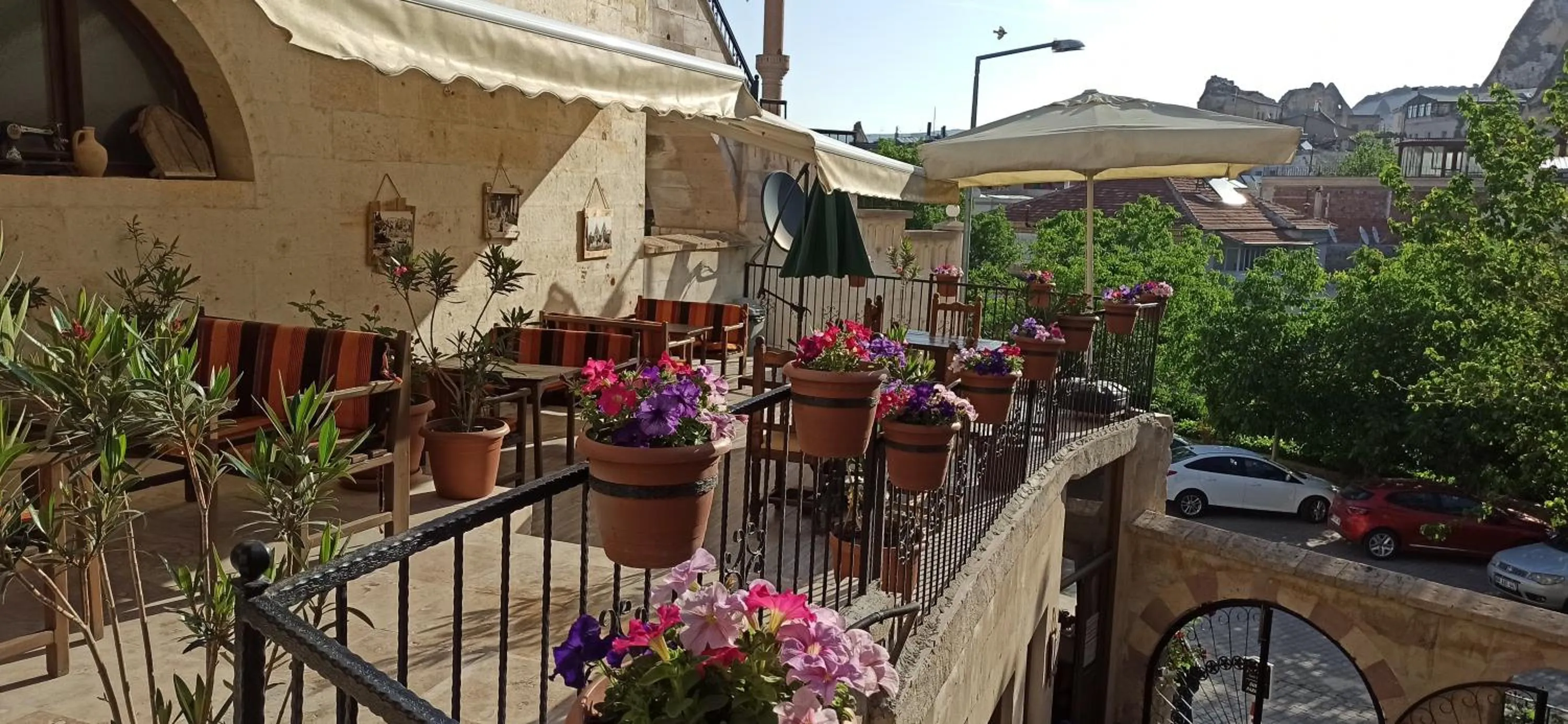 Balcony/Terrace in Adelya Cave Hotel