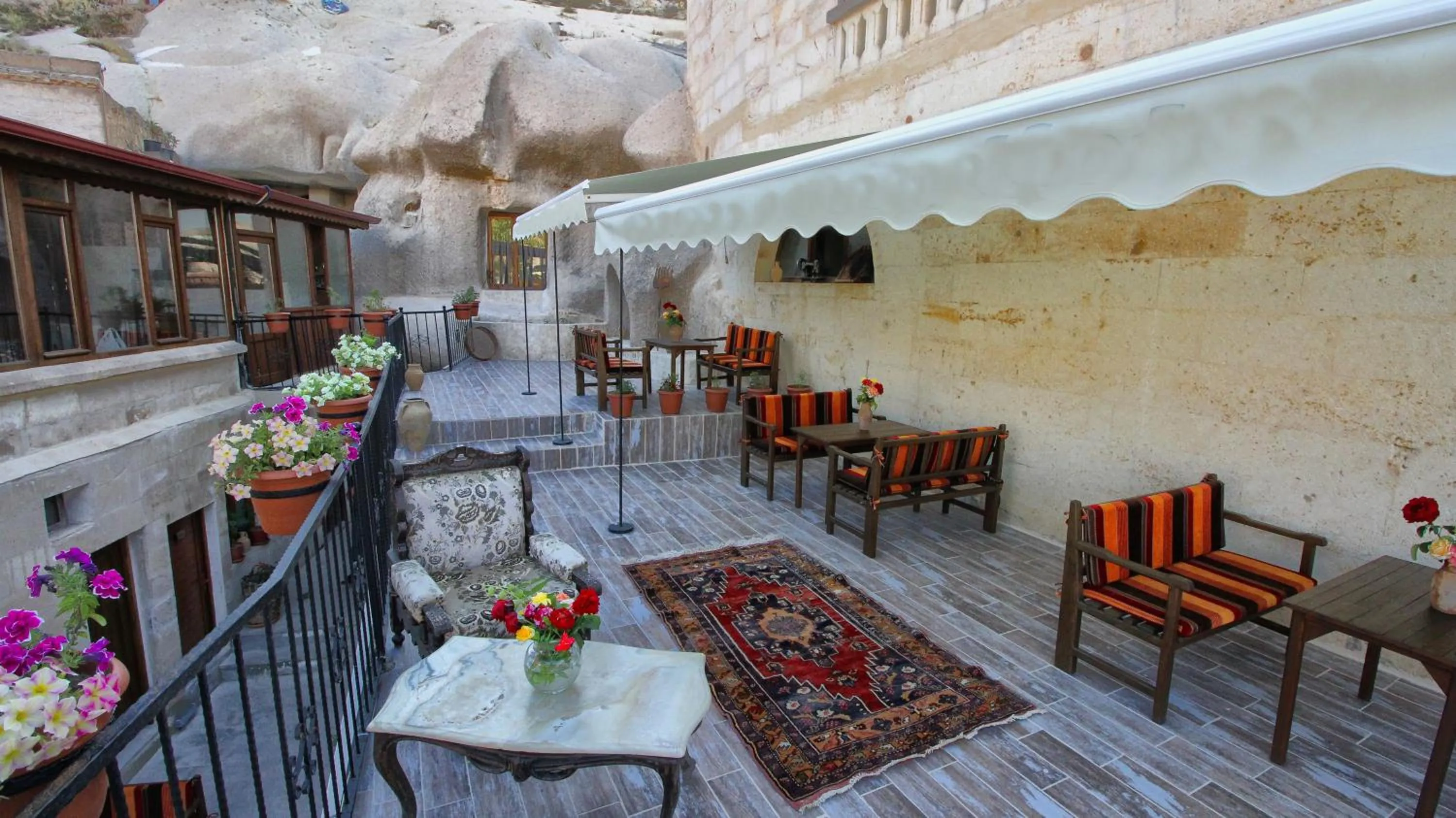 Balcony/Terrace in Adelya Cave Hotel
