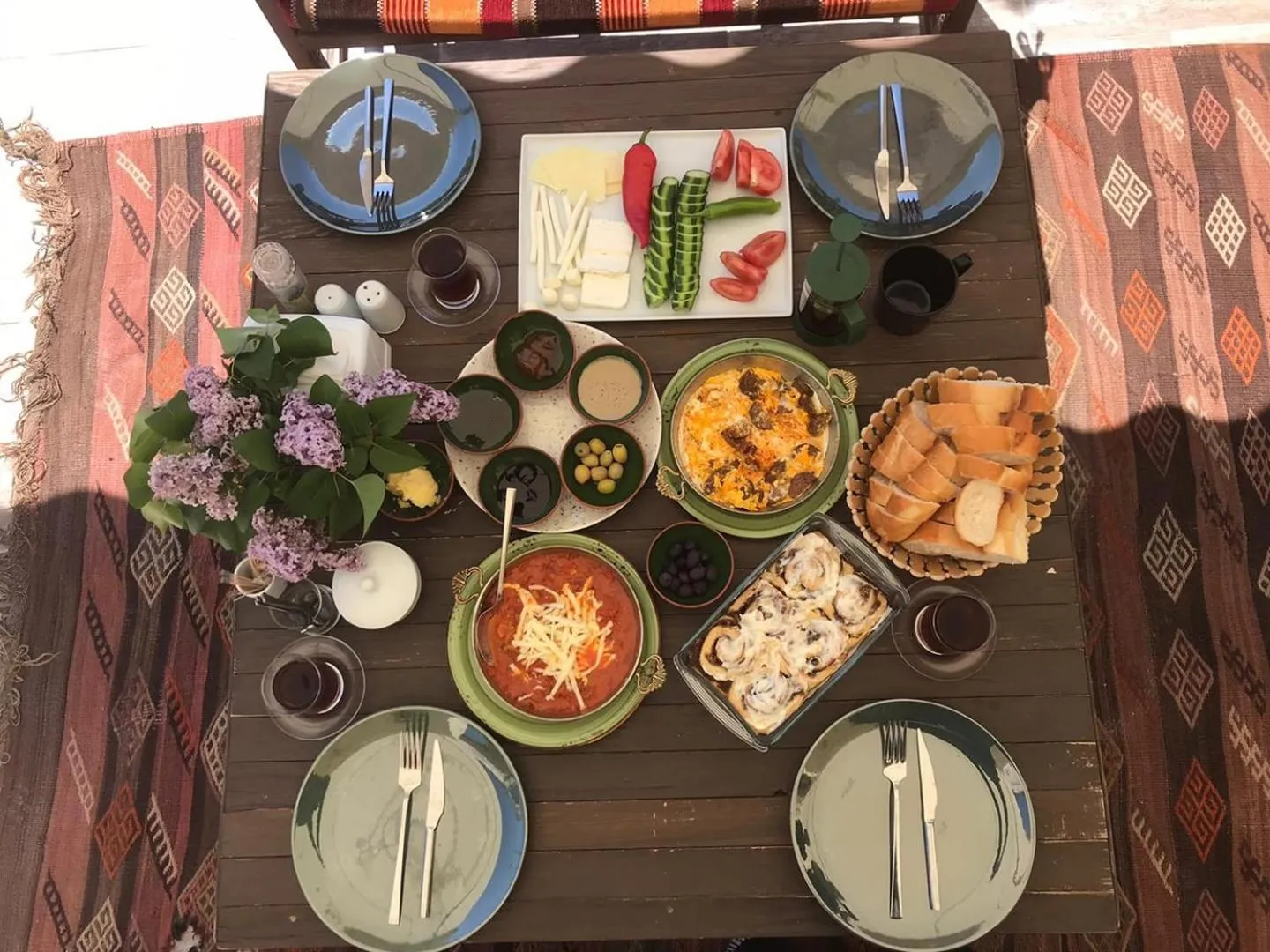 Breakfast in Adelya Cave Hotel