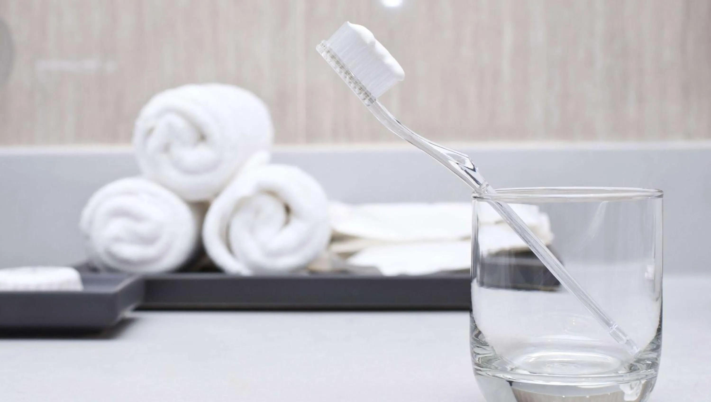 Bathroom in M Star North Canton - Hall of Fame